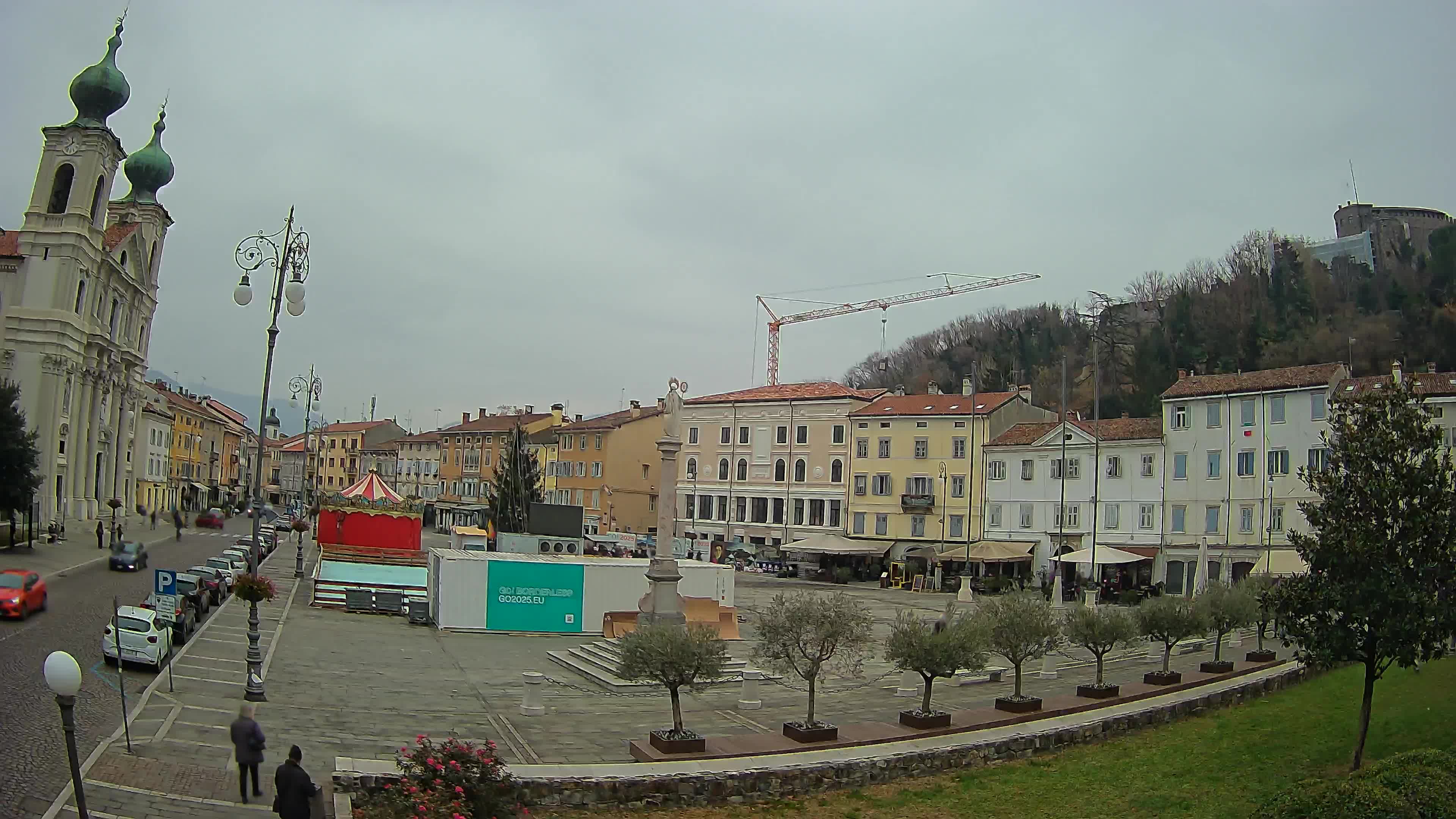 Webcam Gorizia Piazza della Vittoria e Duomo di S. Ignazio