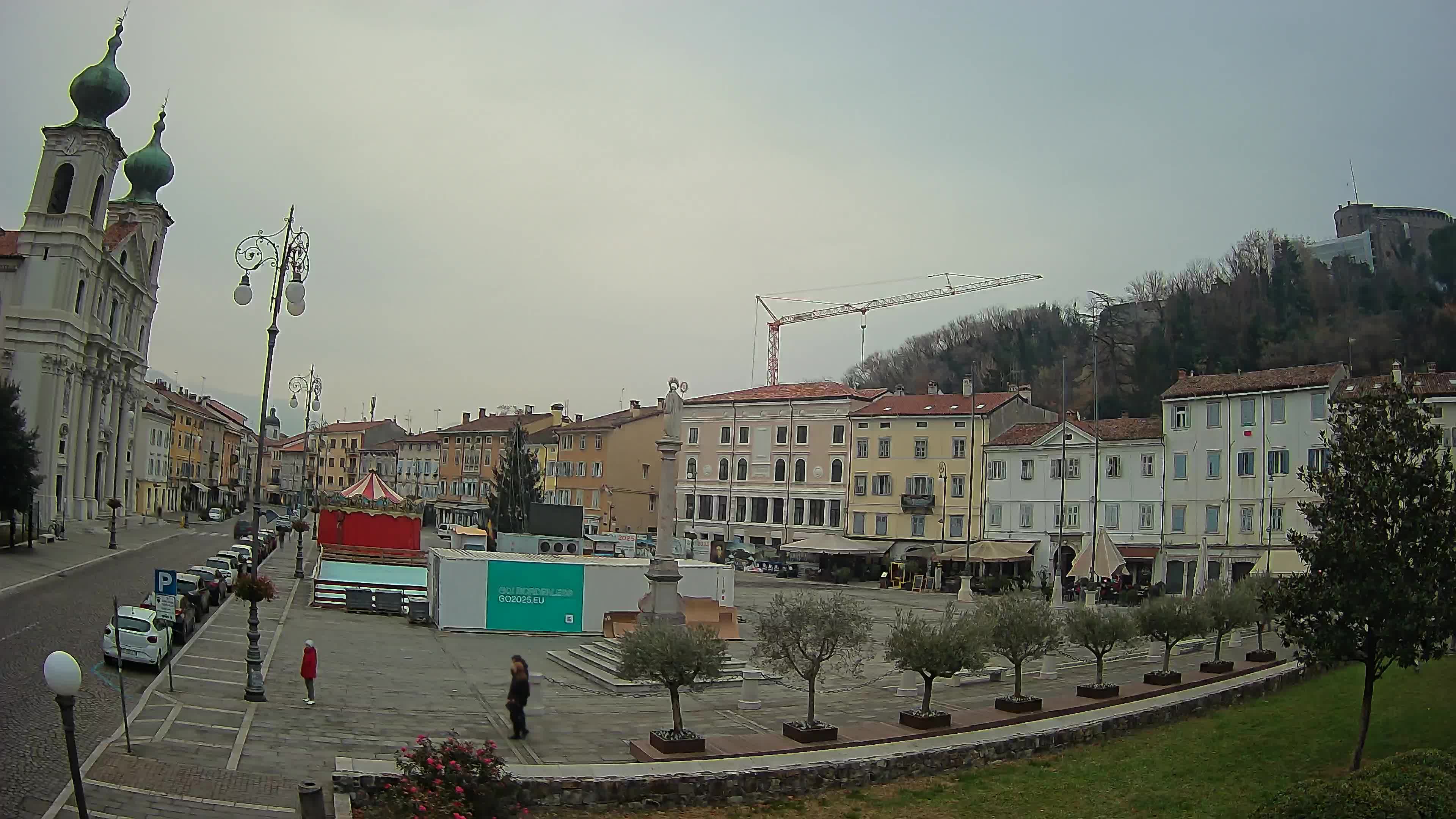 Webcam Gorizia Piazza della Vittoria e Duomo di S. Ignazio