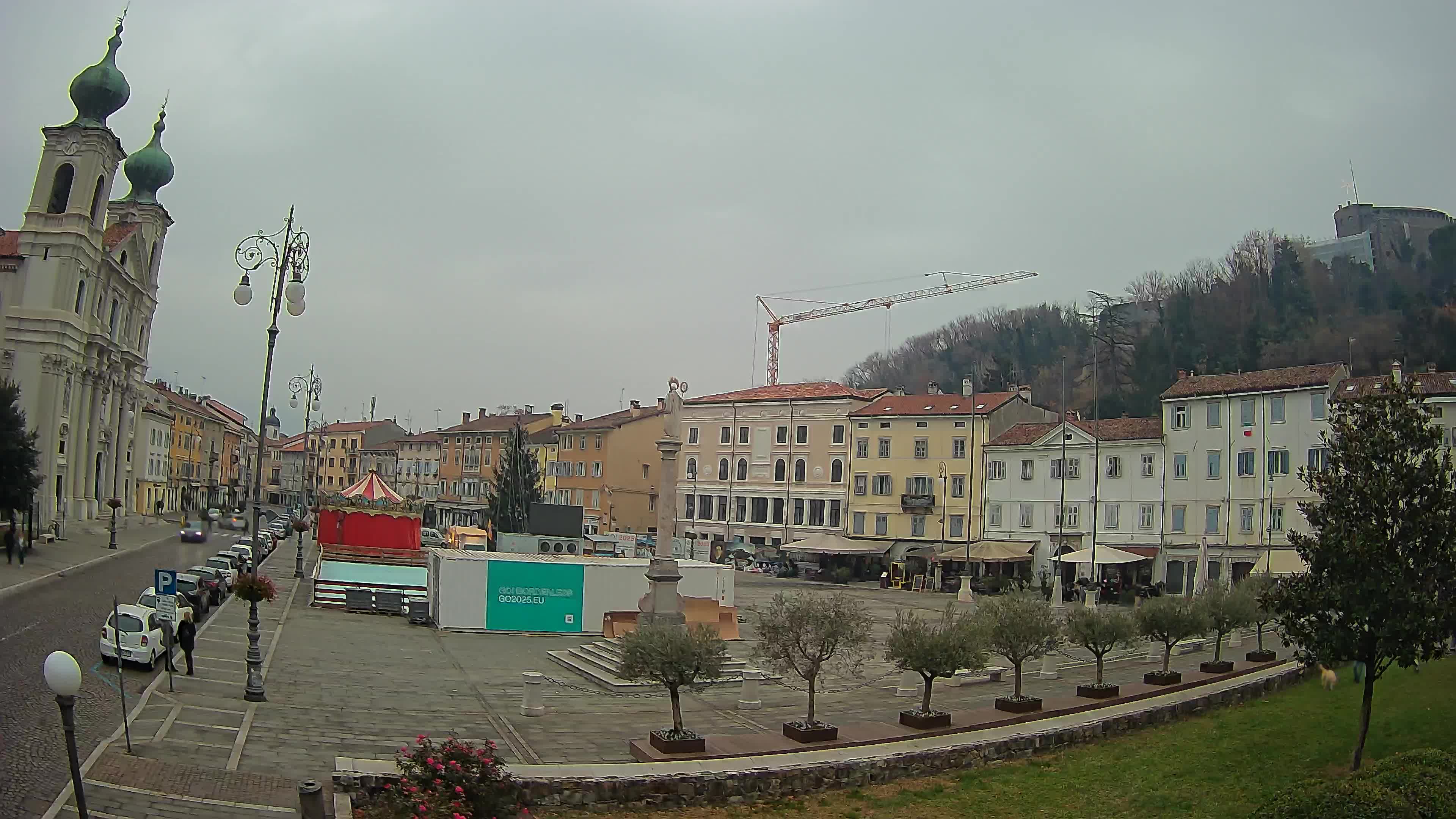 Webcam Gorizia Piazza della Vittoria e Duomo di S. Ignazio