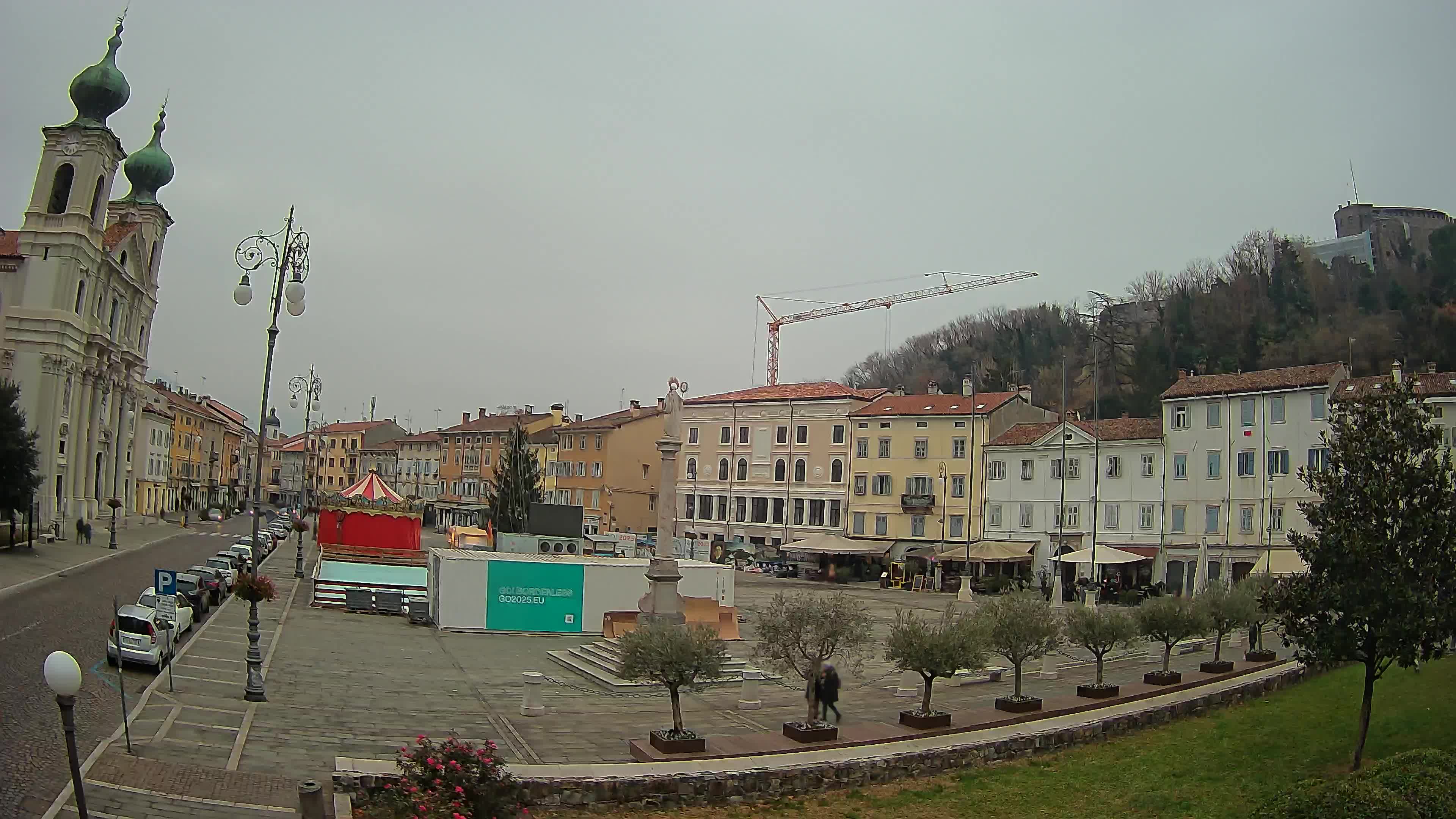 Webcam Gorizia Piazza della Vittoria e Duomo di S. Ignazio