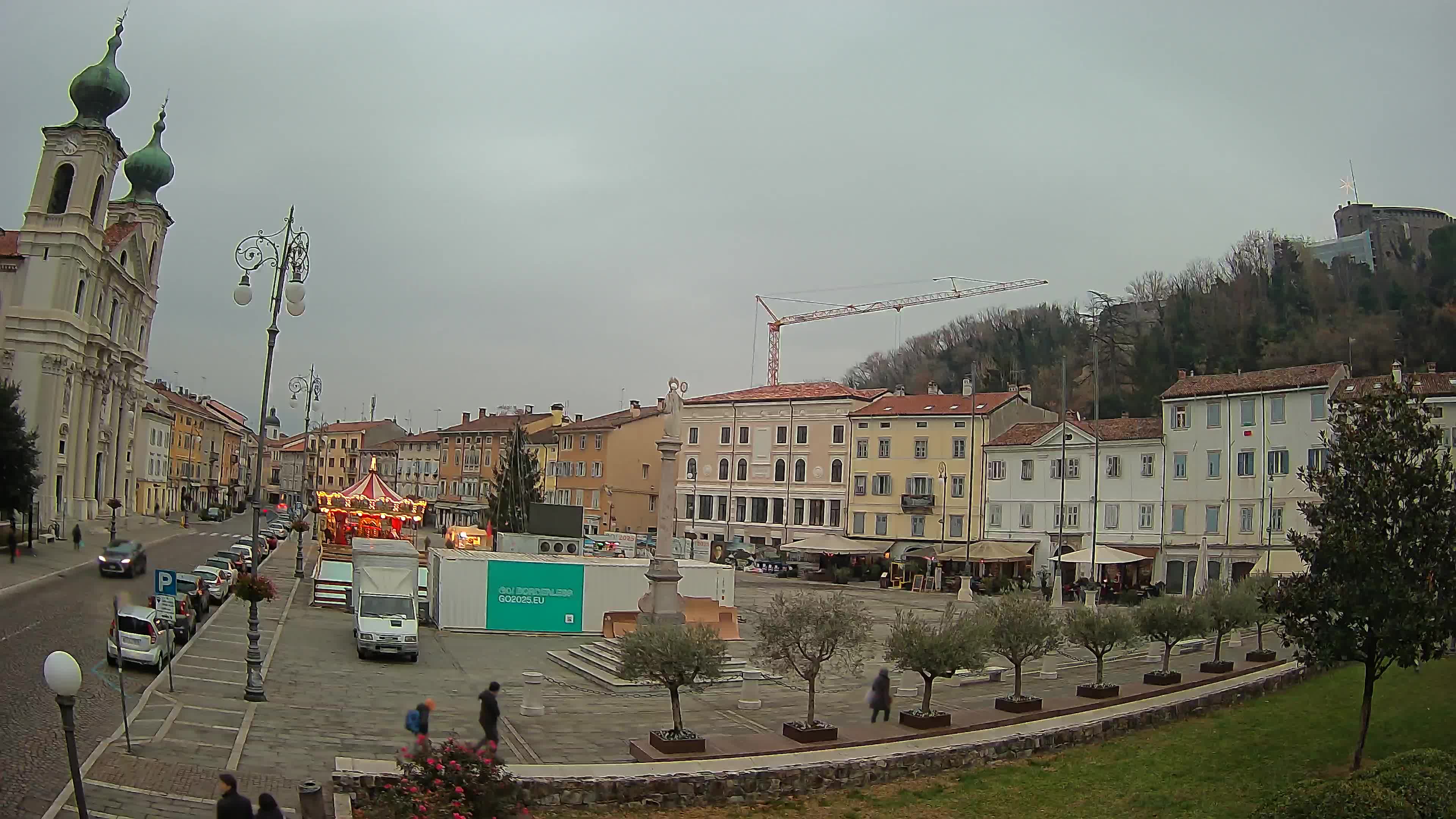 Webcam Gorizia Piazza della Vittoria e Duomo di S. Ignazio