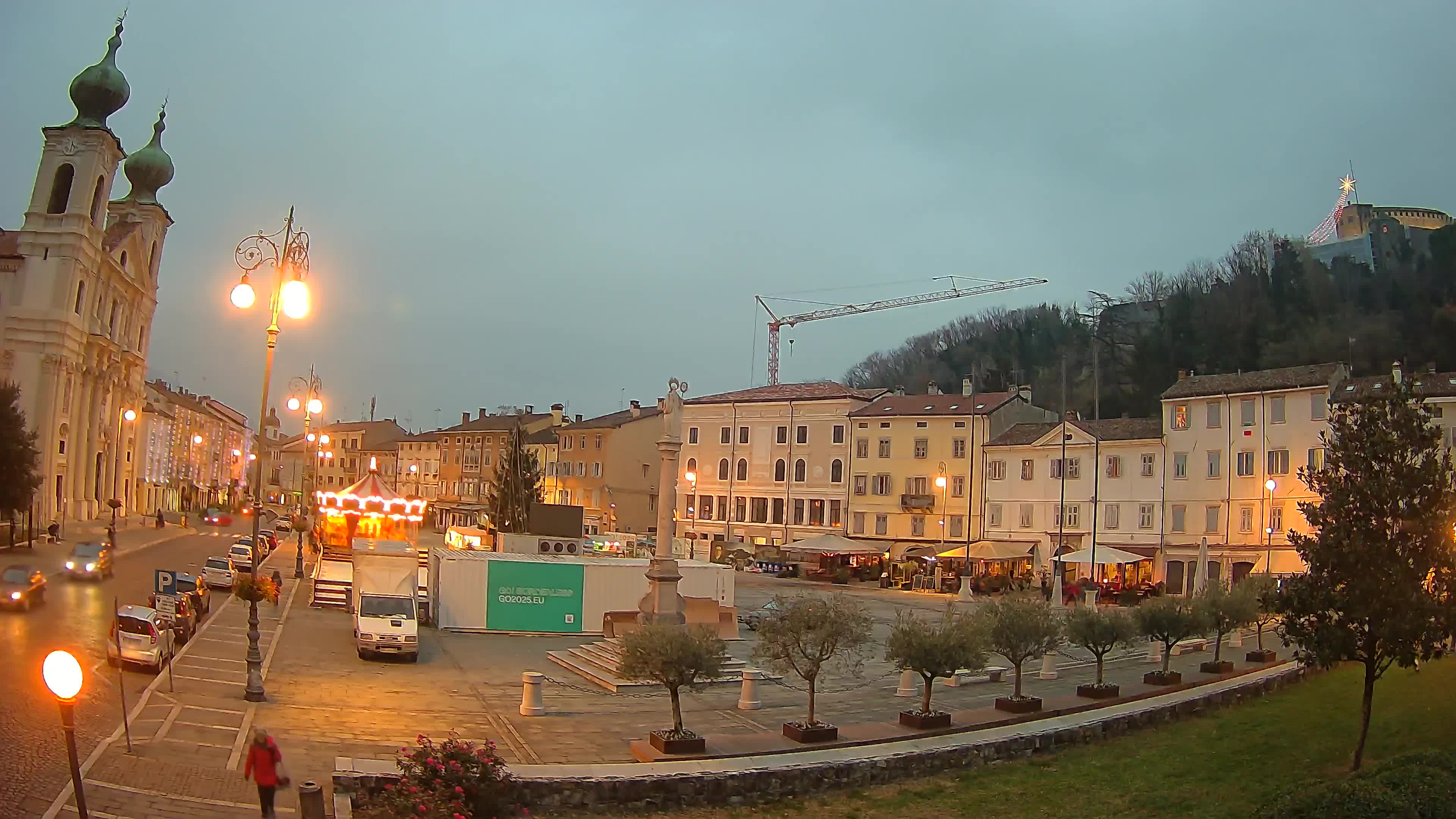 Gorizia – Plaza Vittoria – Catedral de San Pedro. Ignacio