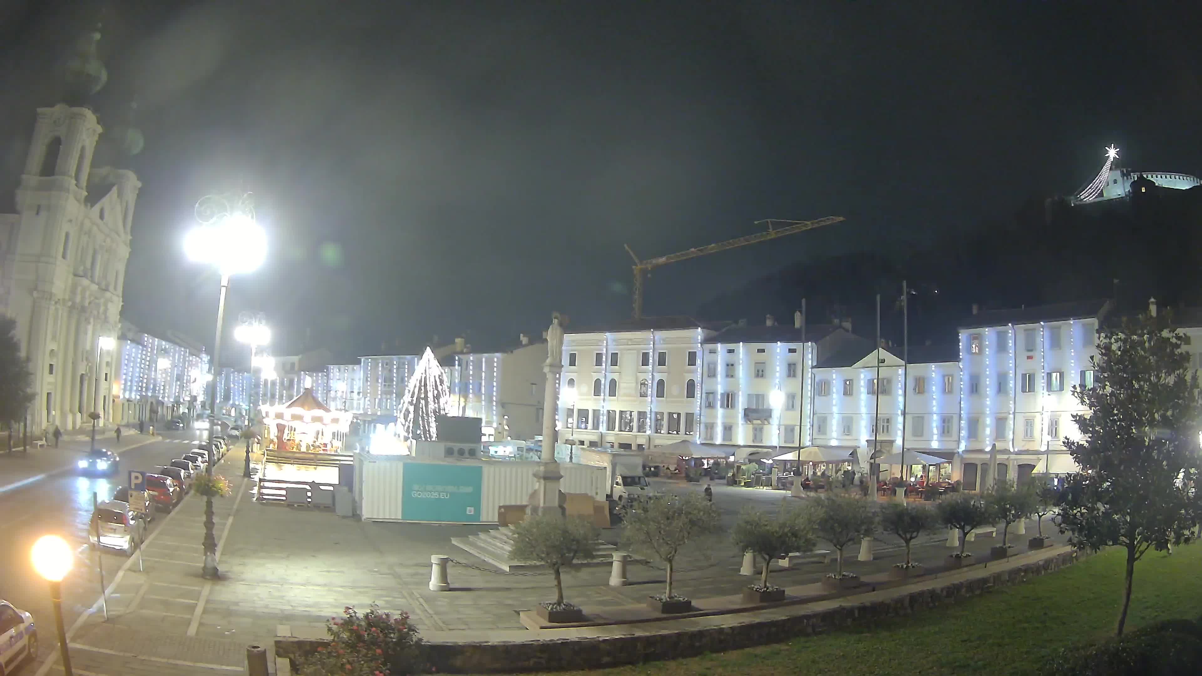 Webcam Gorizia Piazza della Vittoria e Duomo di S. Ignazio