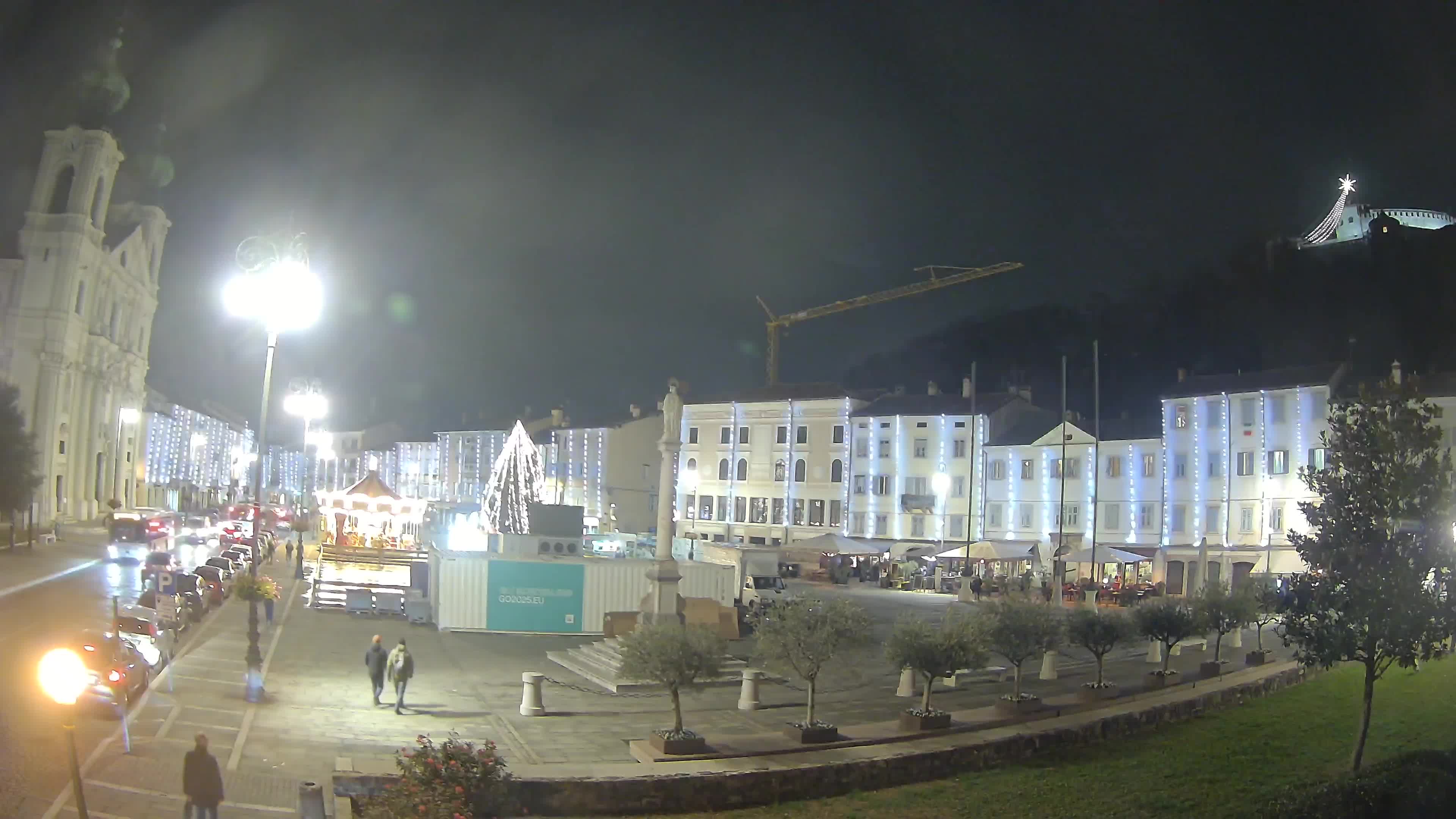 Webcam Gorizia Piazza della Vittoria e Duomo di S. Ignazio