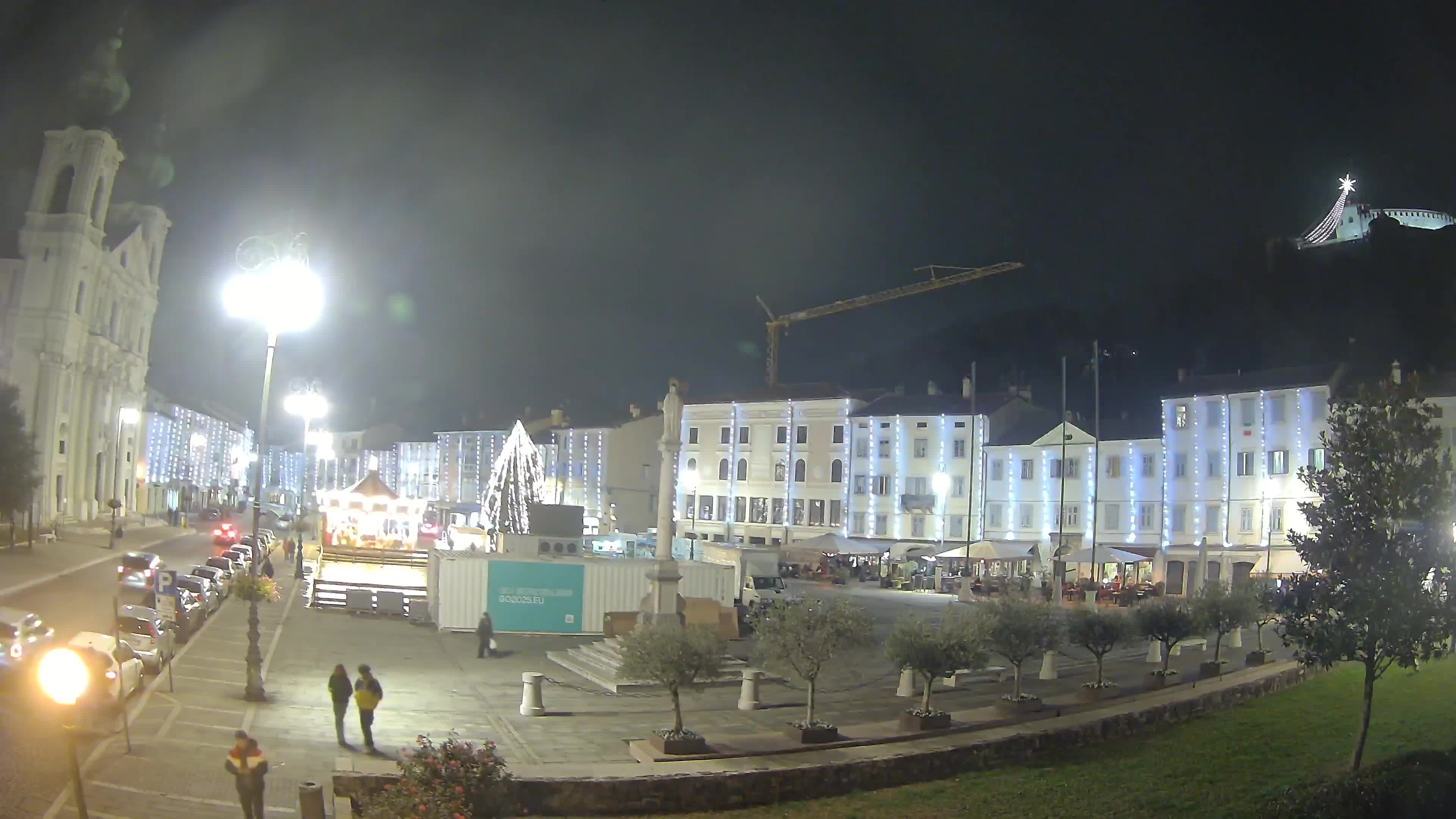 Webcam Gorizia Piazza della Vittoria e Duomo di S. Ignazio