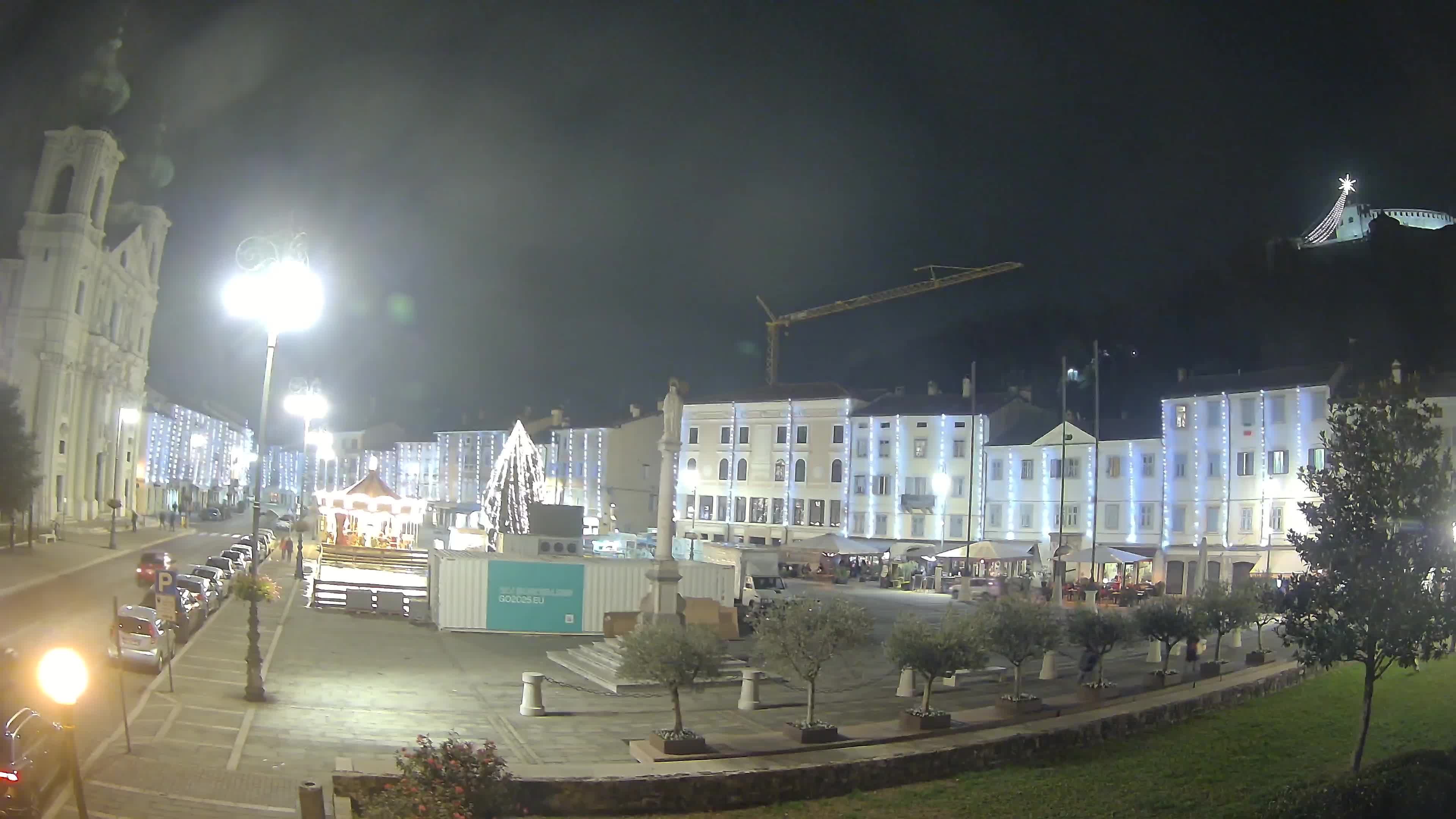 Webcam Gorizia Piazza della Vittoria e Duomo di S. Ignazio