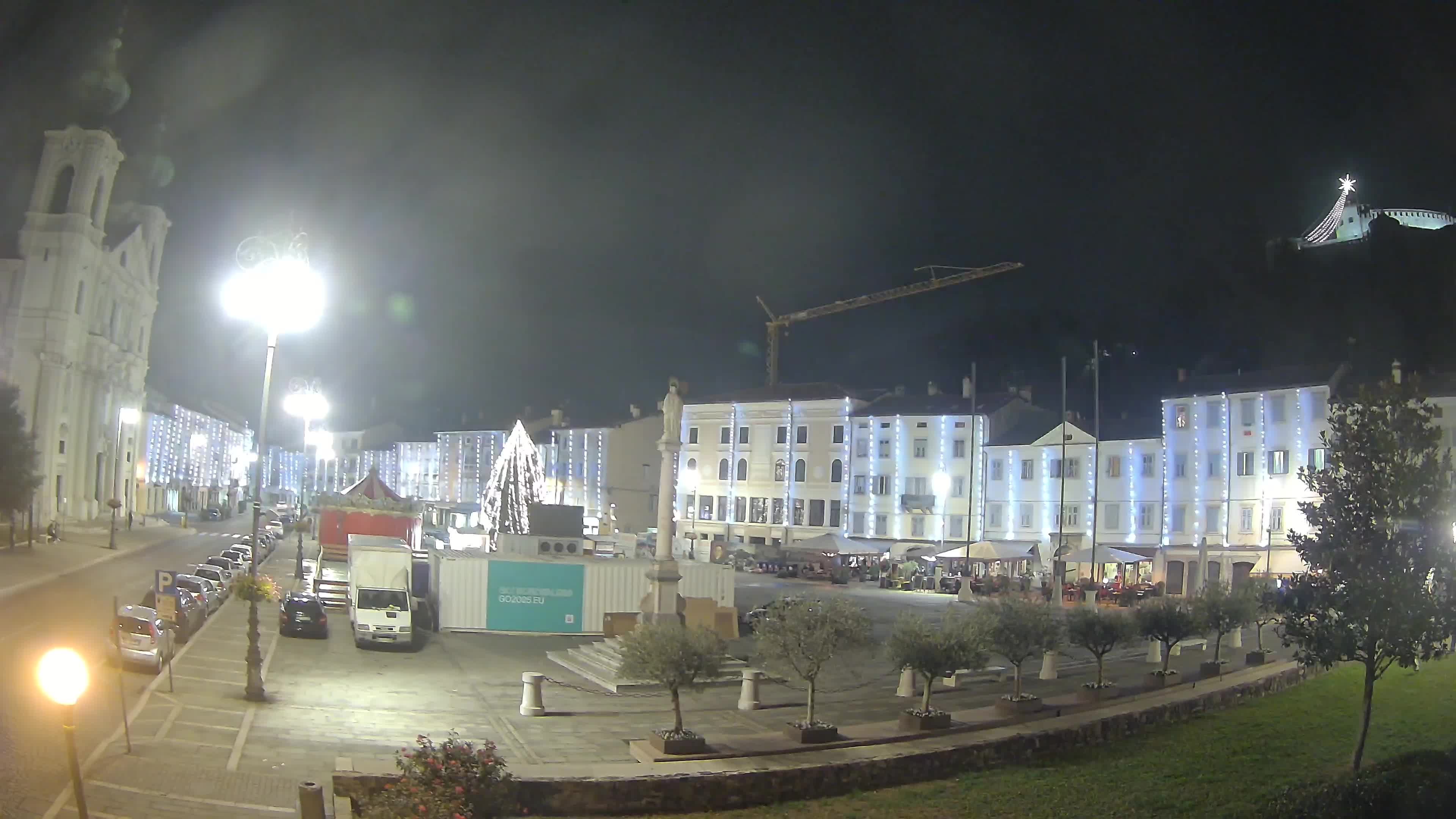 Webcam Gorizia Piazza della Vittoria e Duomo di S. Ignazio