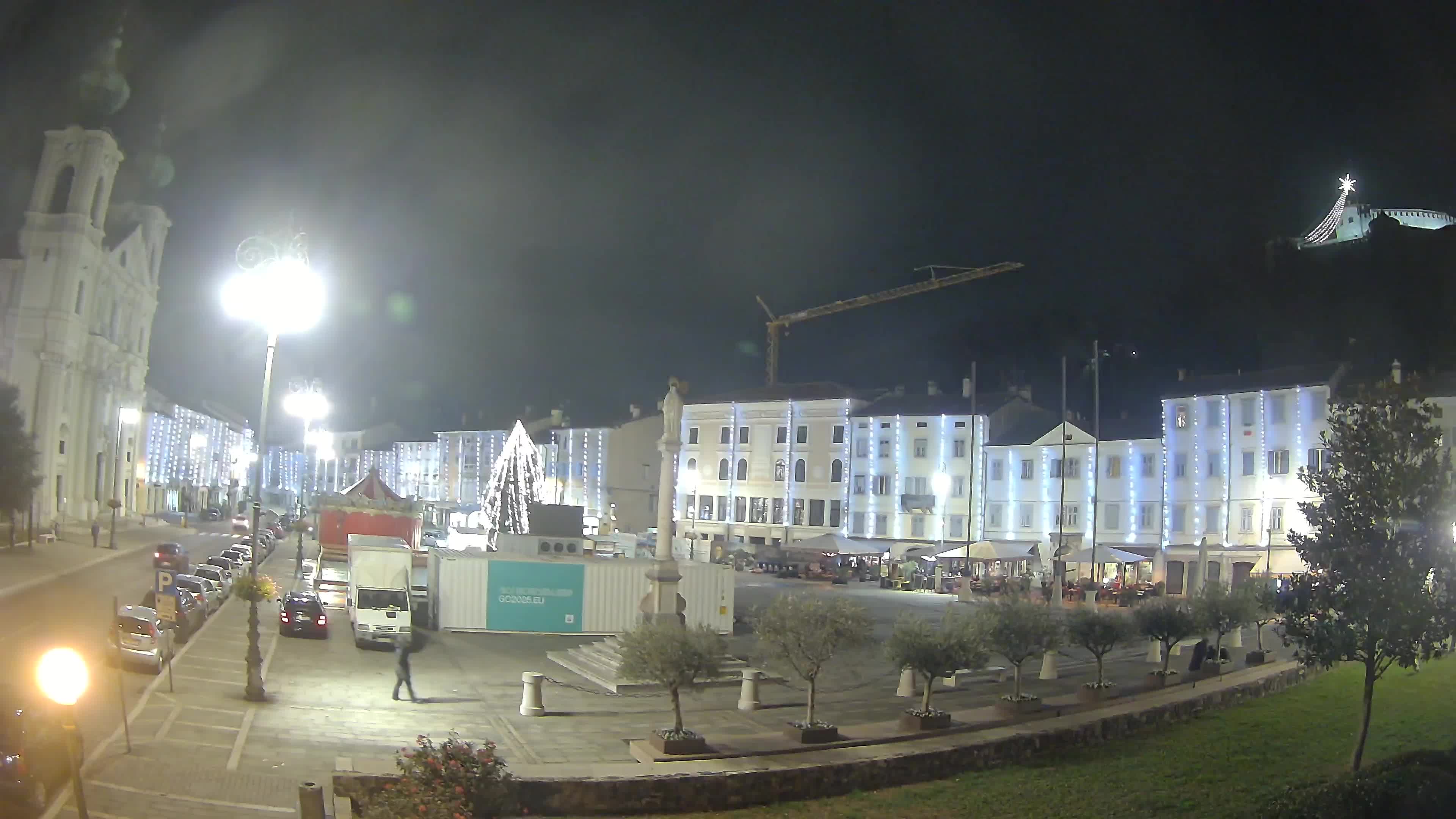 Webcam Gorizia Piazza della Vittoria e Duomo di S. Ignazio