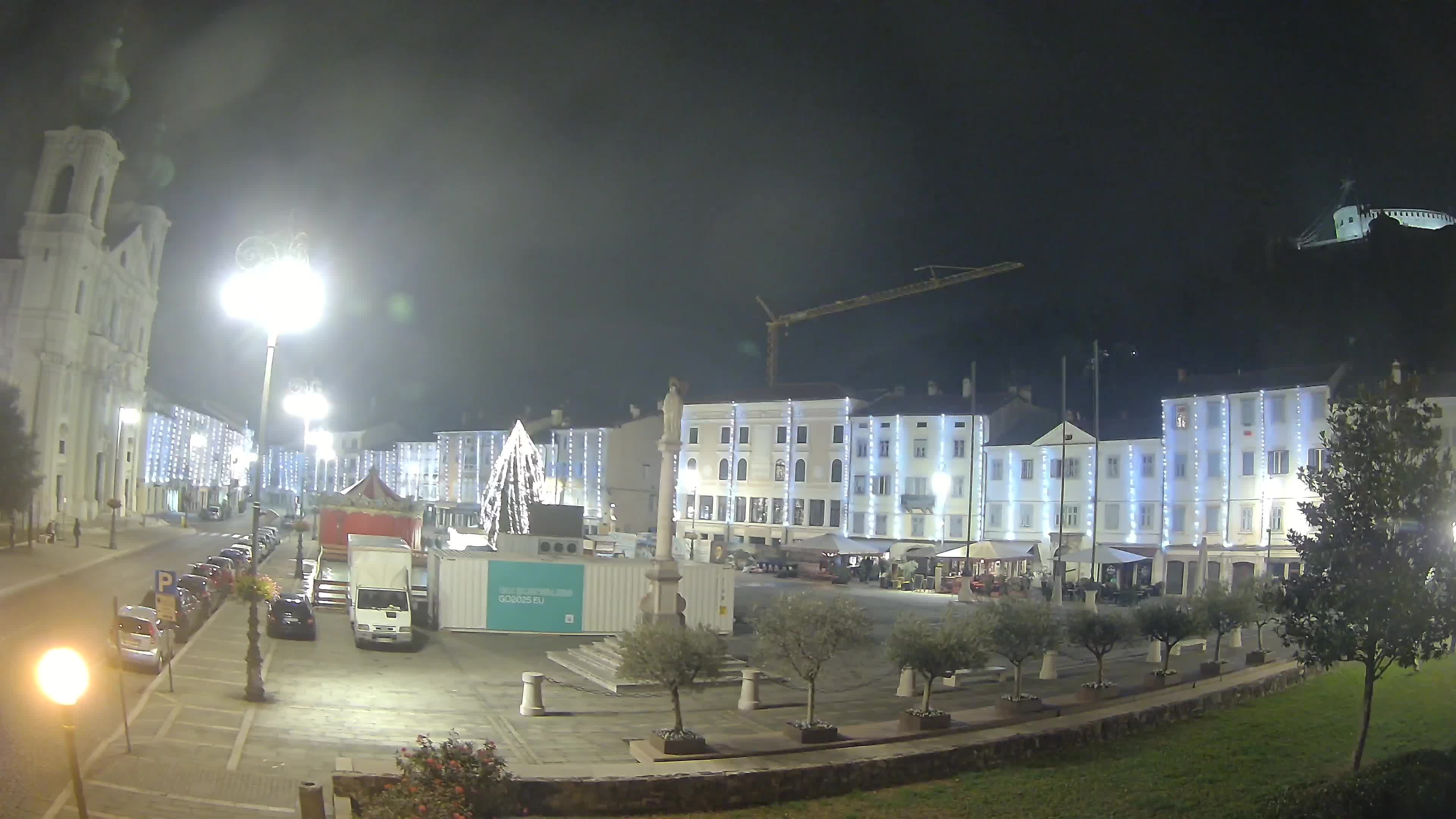 Webcam Gorizia Piazza della Vittoria e Duomo di S. Ignazio