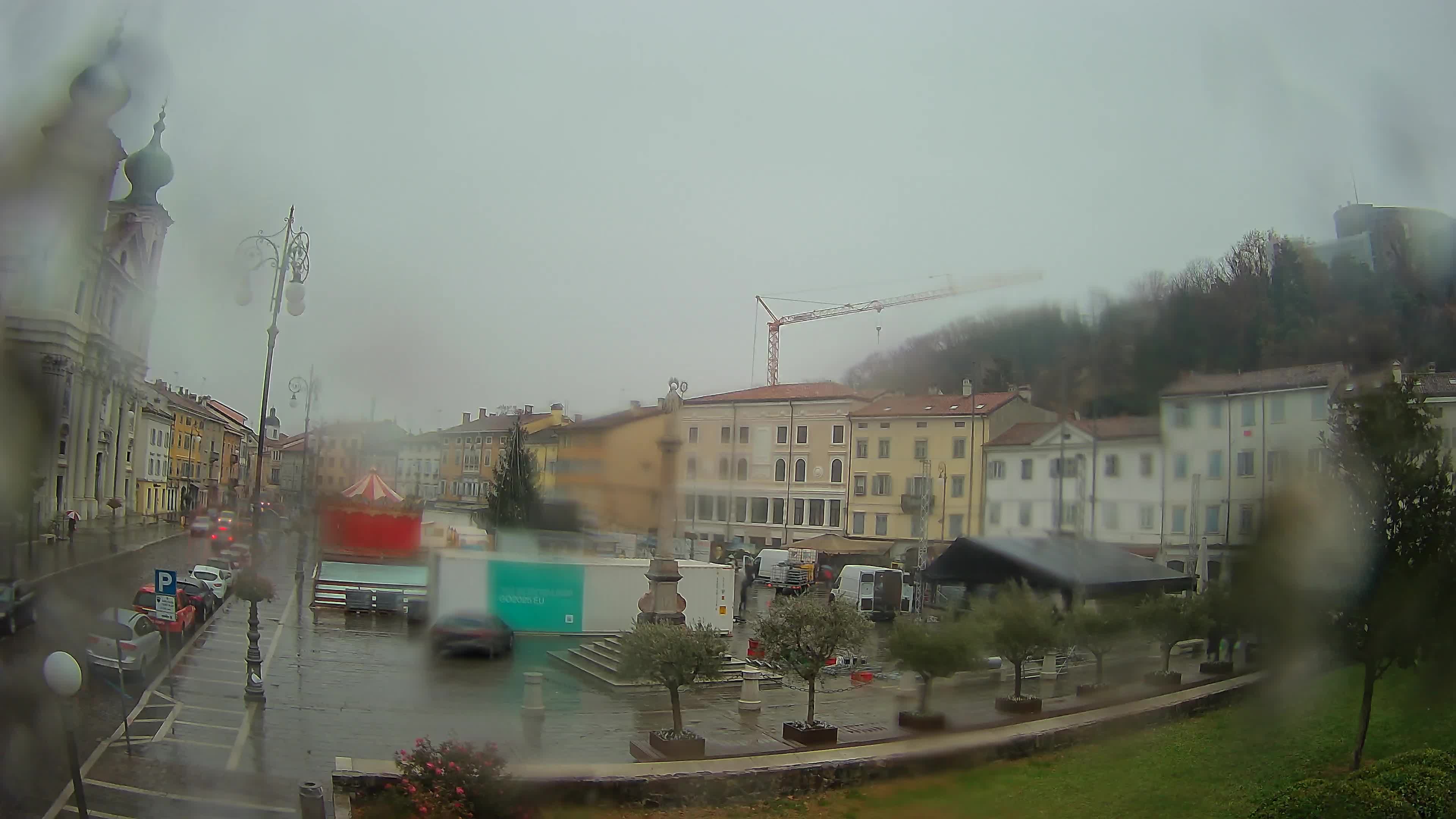 Webcam Gorizia Piazza della Vittoria e Duomo di S. Ignazio