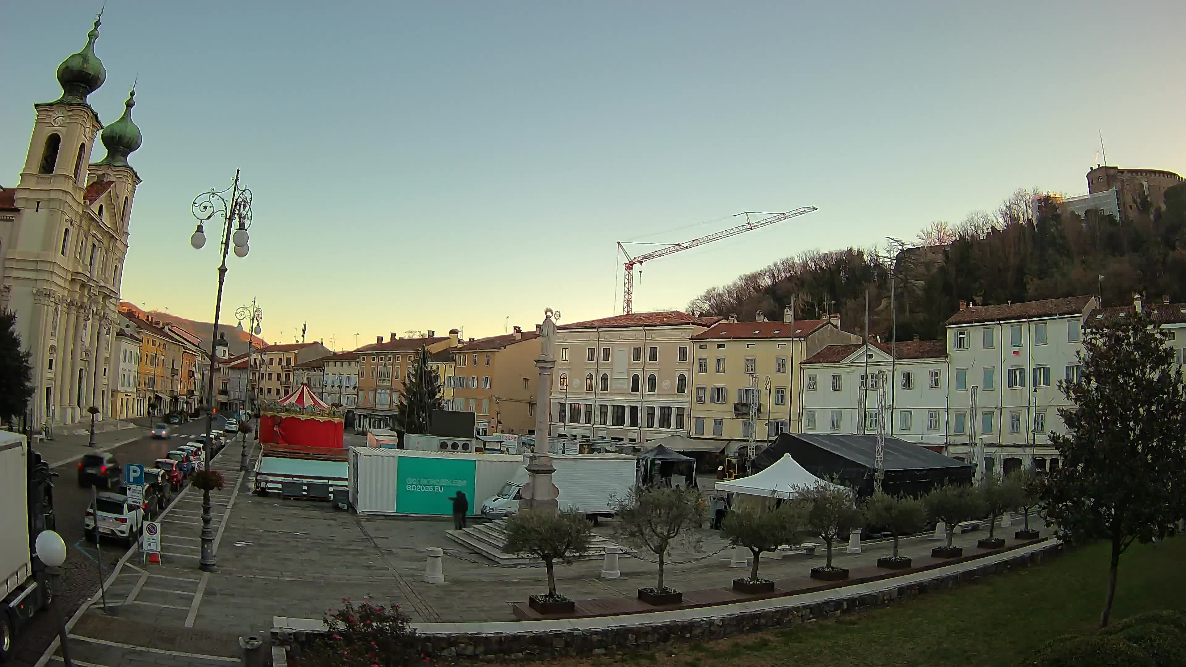 Gorizia – Piazza della Vittoria e Duomo di S. Ignazio