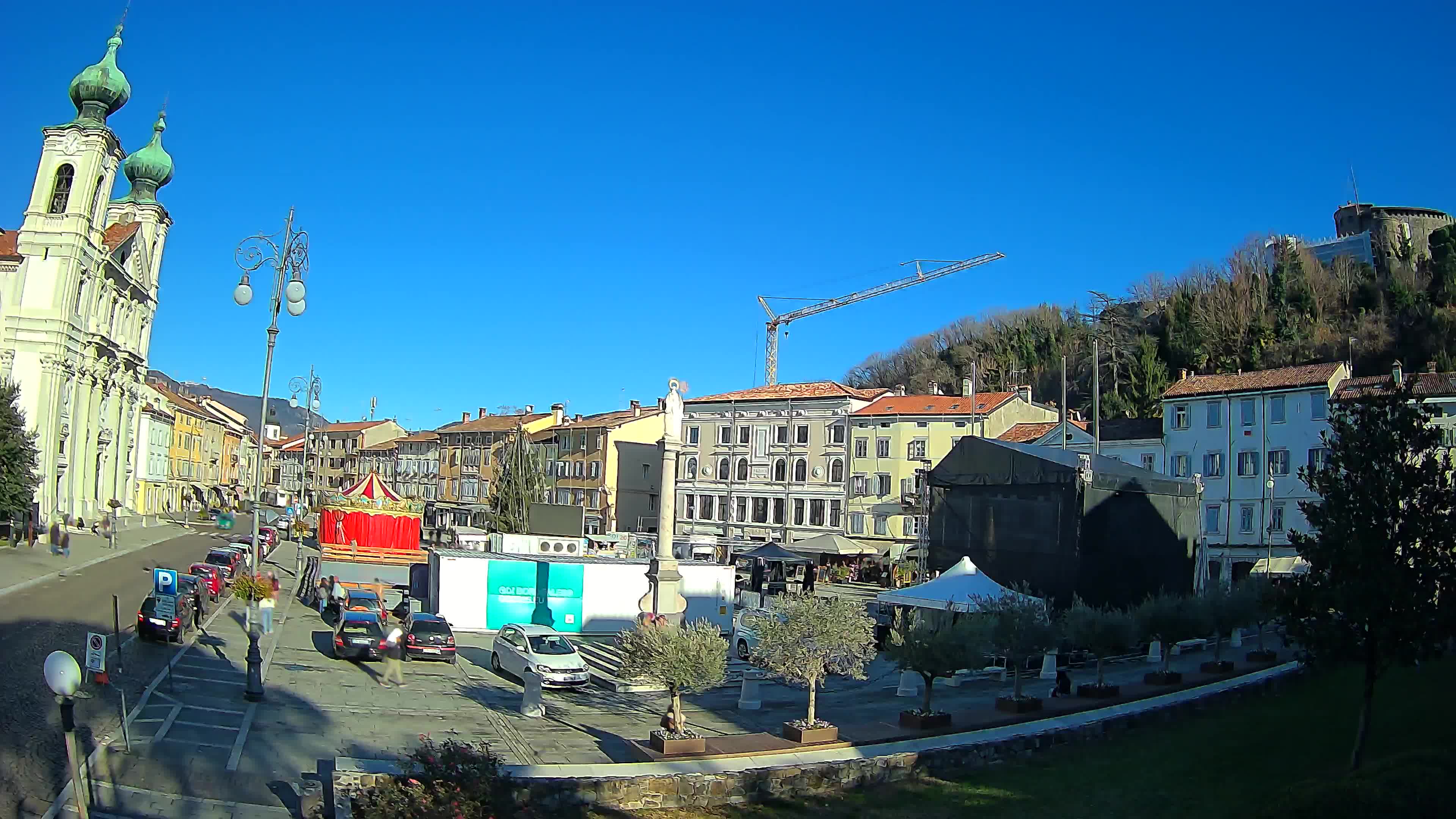 Gorizia – Piazza della Vittoria e Duomo di S. Ignazio