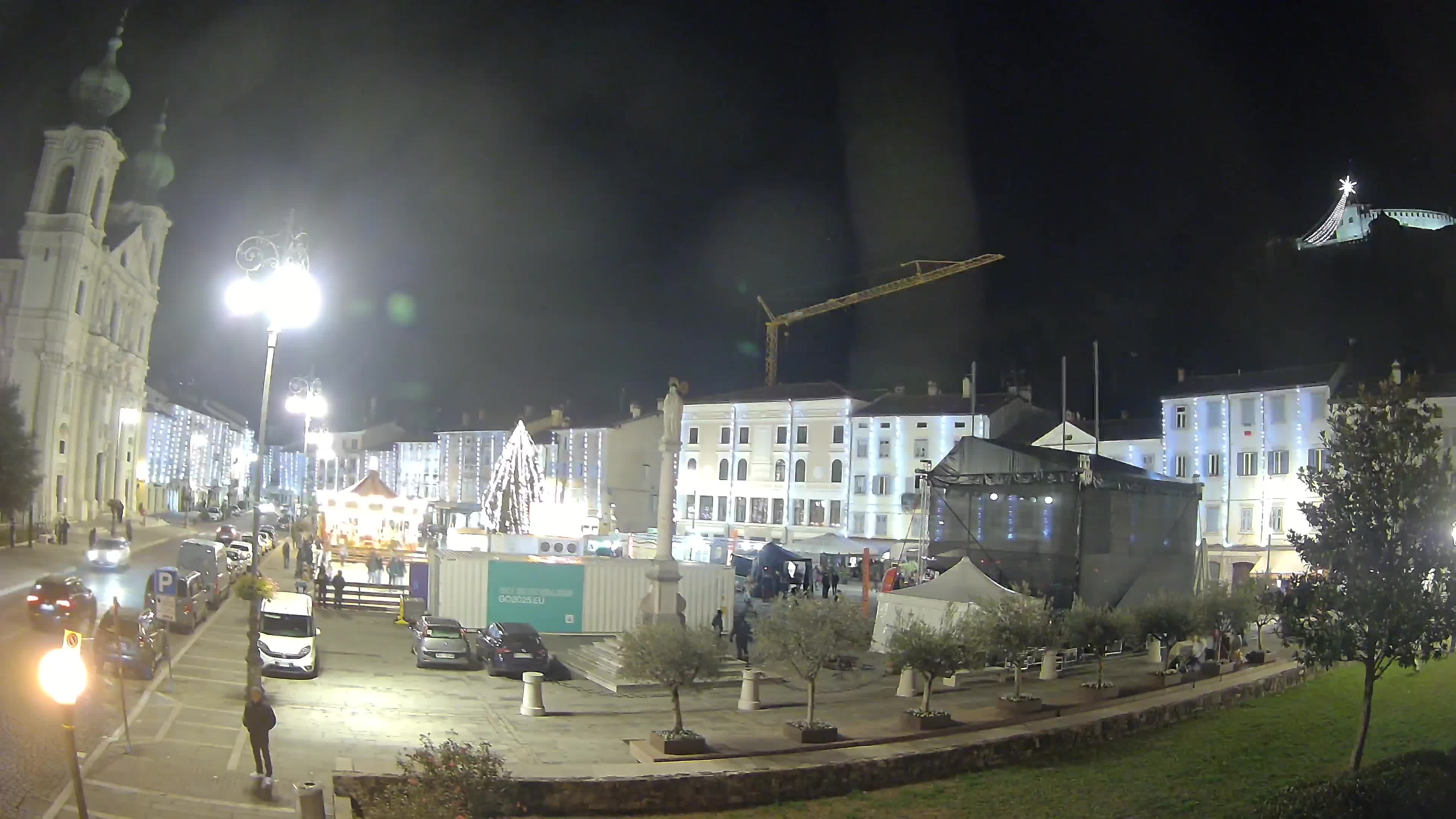 Webcam Gorizia Vittoria square – Cathedral of st. Ignazio