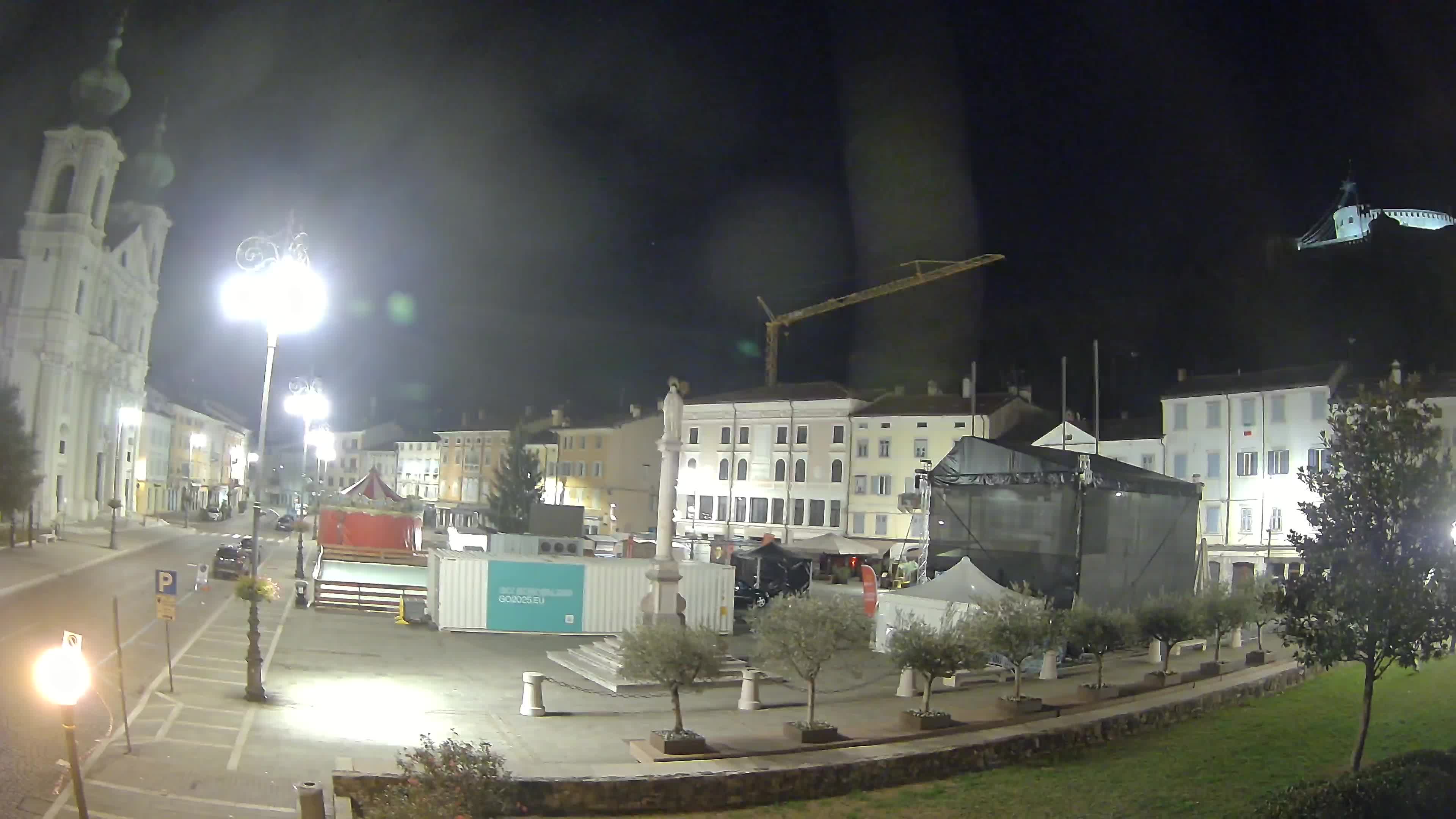 Webcam Gorizia Piazza della Vittoria e Duomo di S. Ignazio