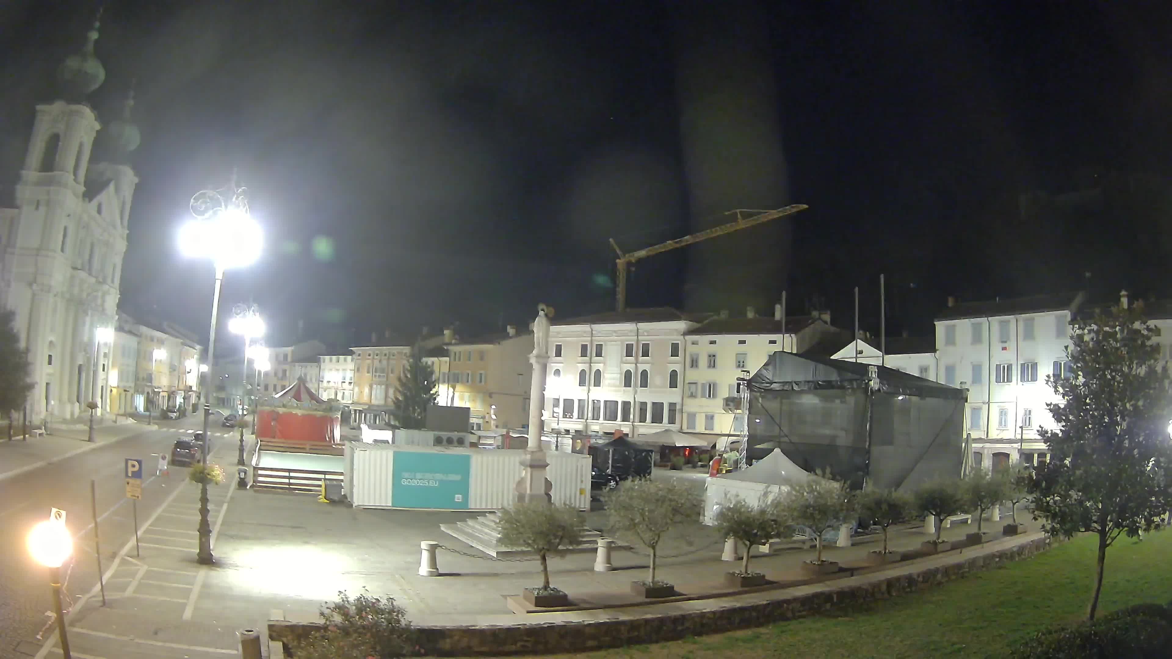 Webcam Gorizia Piazza della Vittoria e Duomo di S. Ignazio