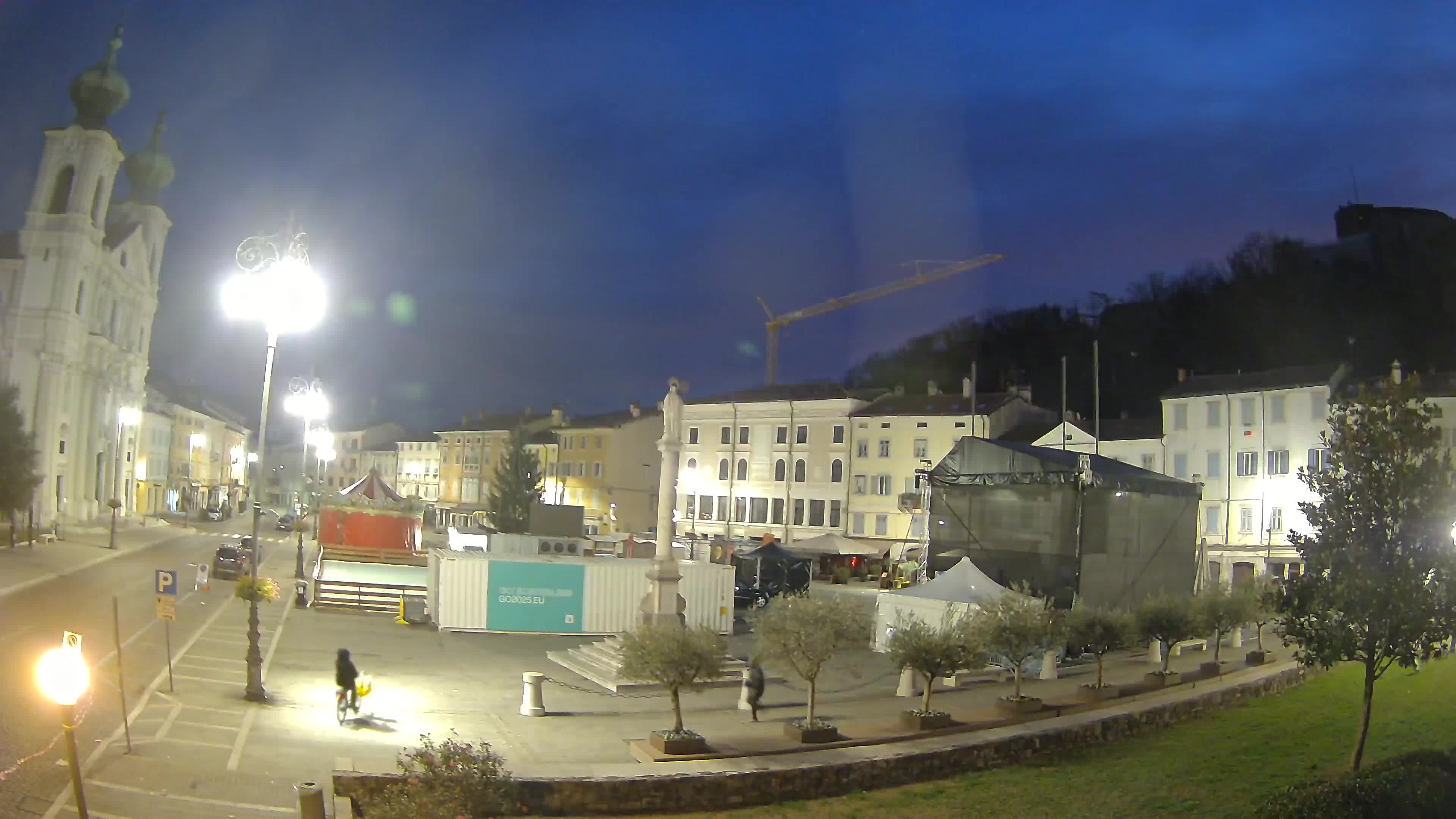 Webcam Gorizia Piazza della Vittoria e Duomo di S. Ignazio