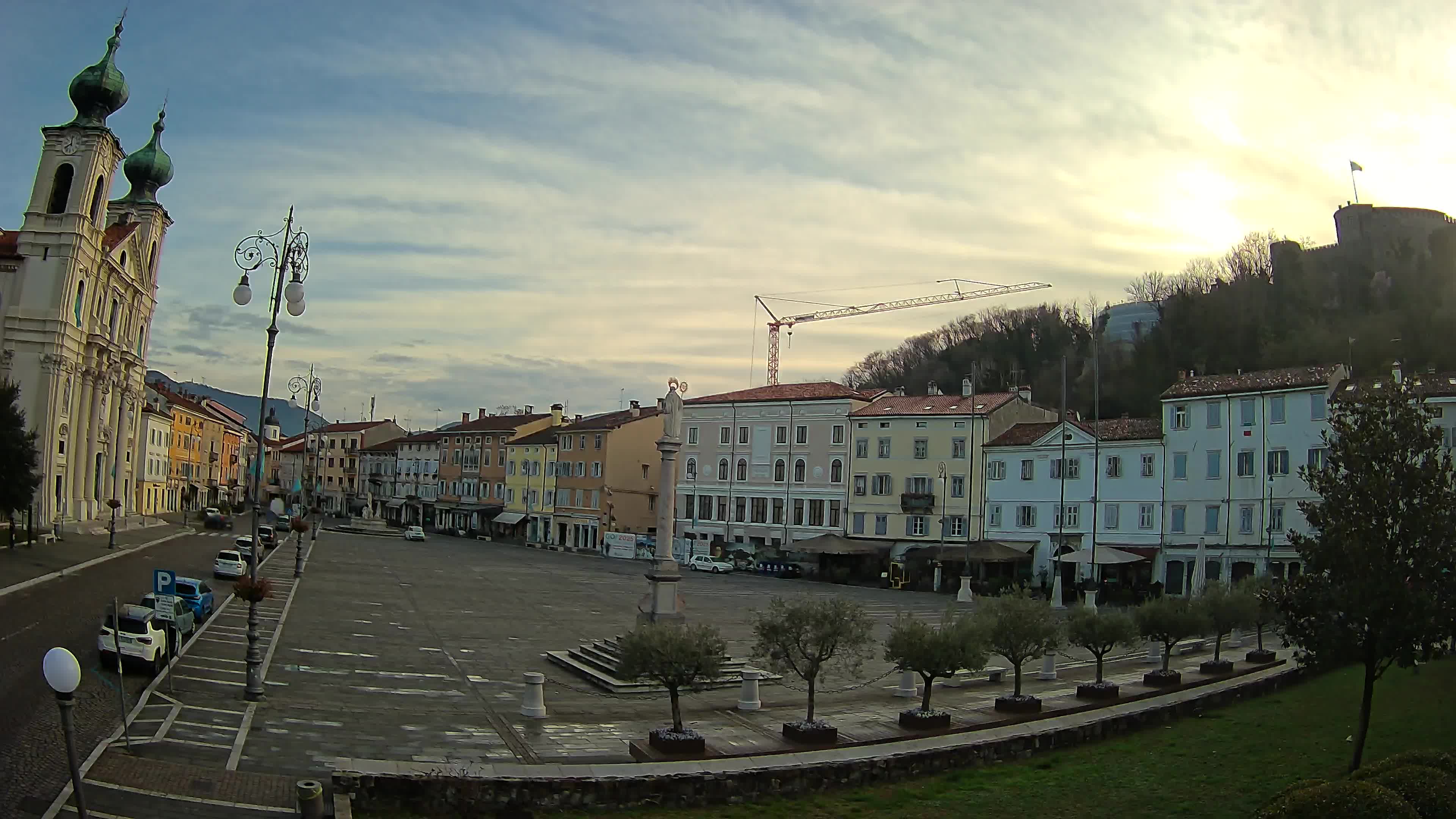 Webcam Gorizia Vittoria square – Cathedral of st. Ignazio