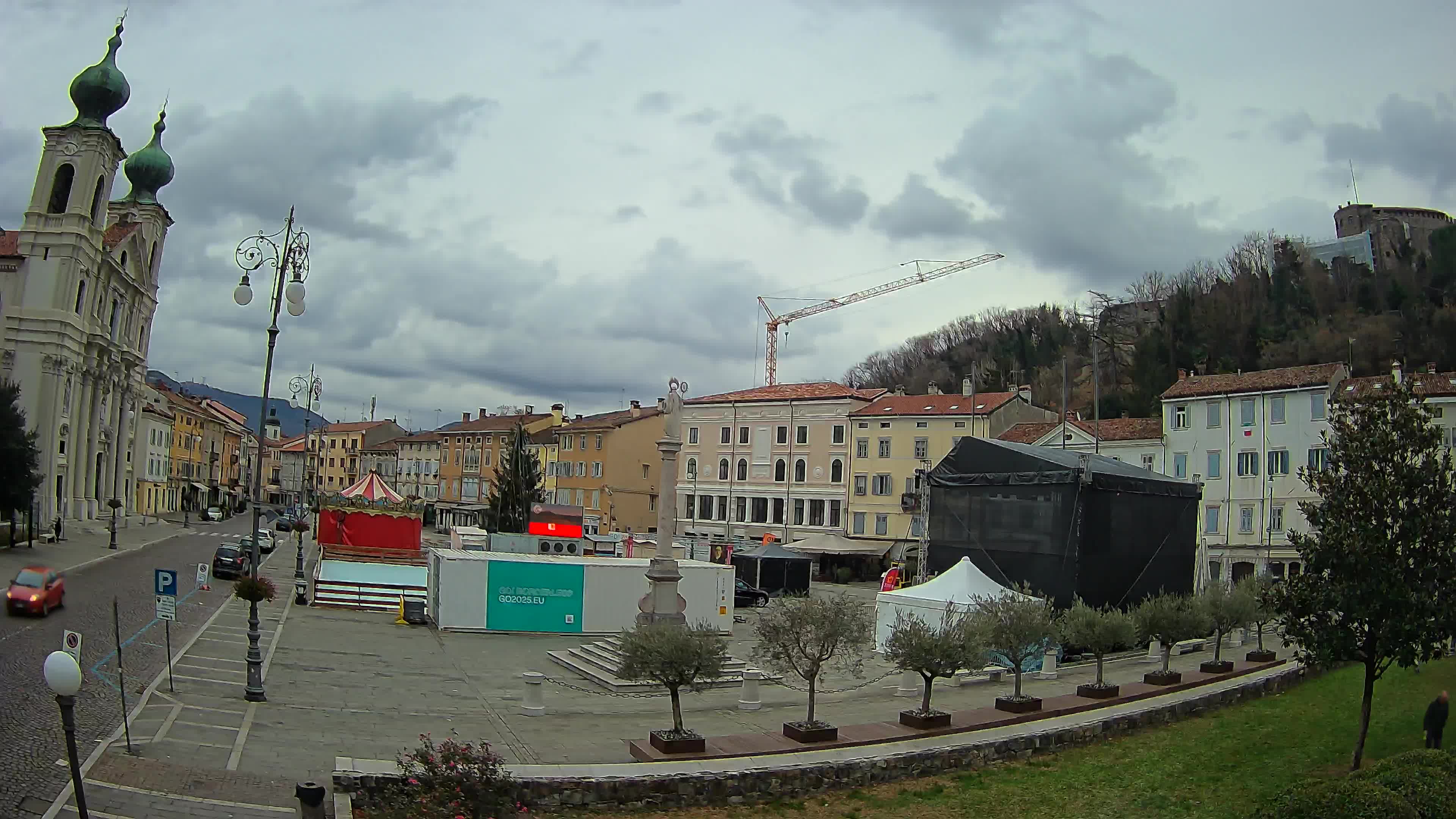 Gorizia – Place Vittoria – Cathédrale st. Ignazio