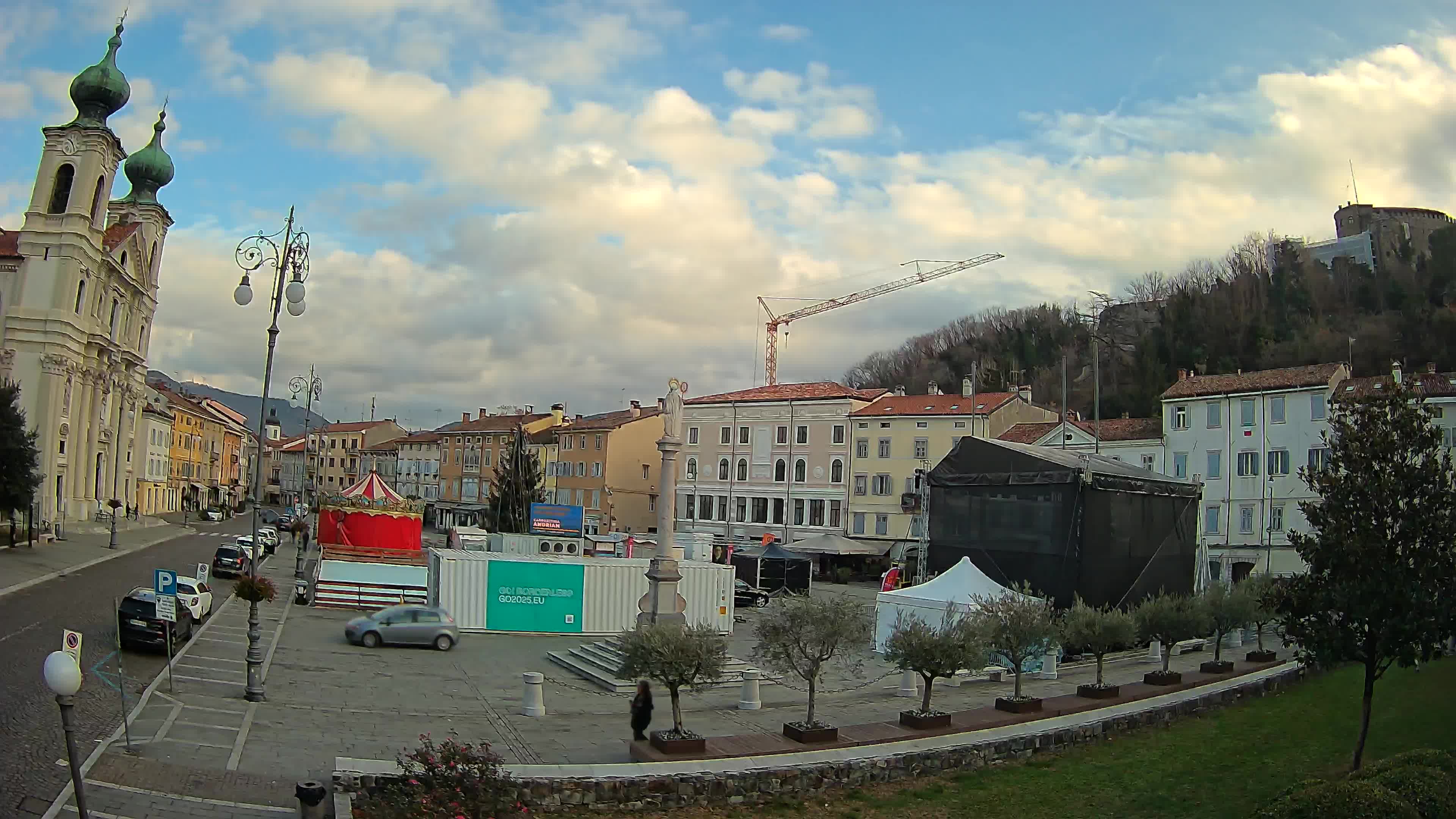 Gorizia – Plaza Vittoria – Catedral de San Pedro. Ignacio