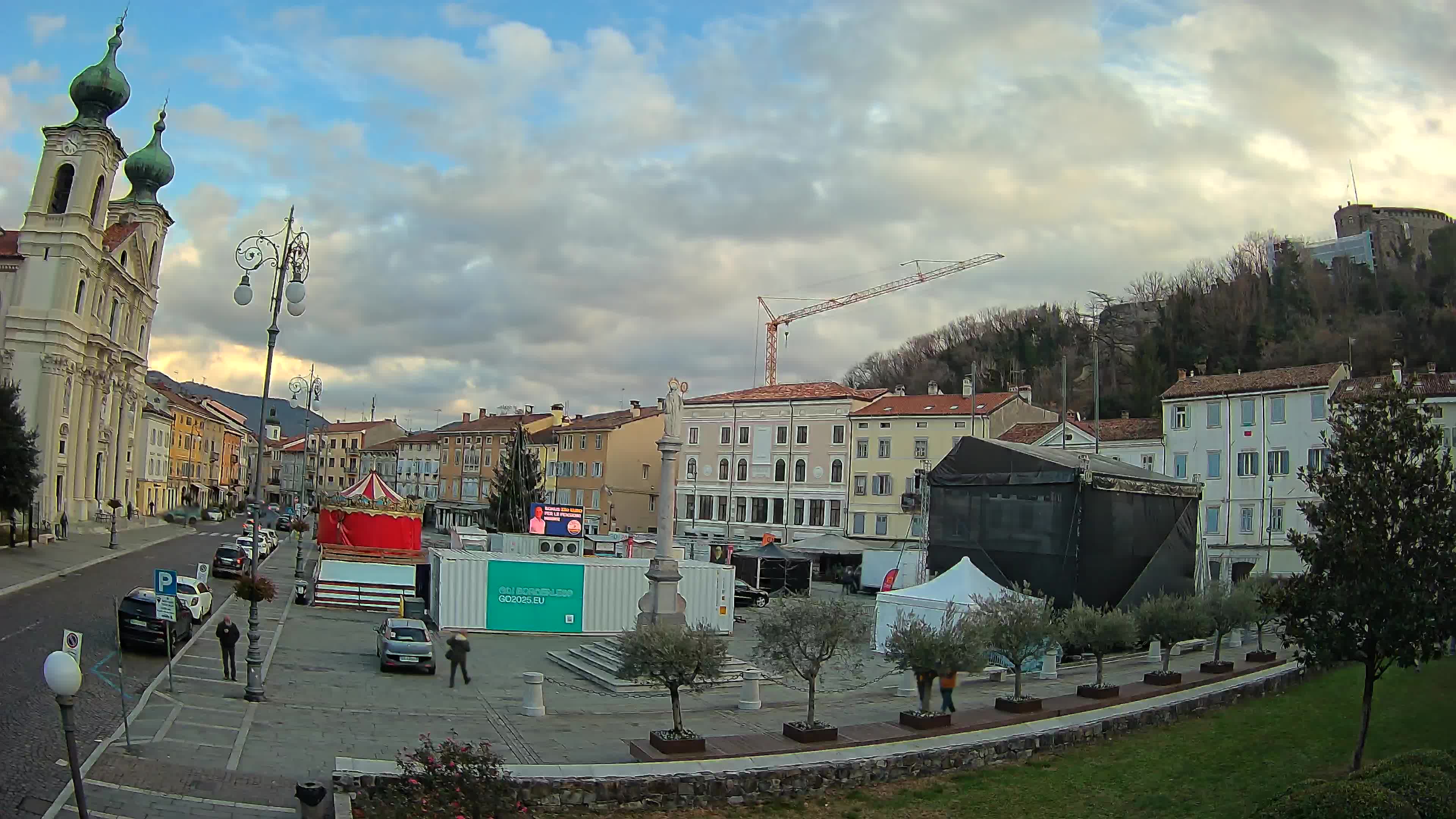 Gorizia – Place Vittoria – Cathédrale st. Ignazio