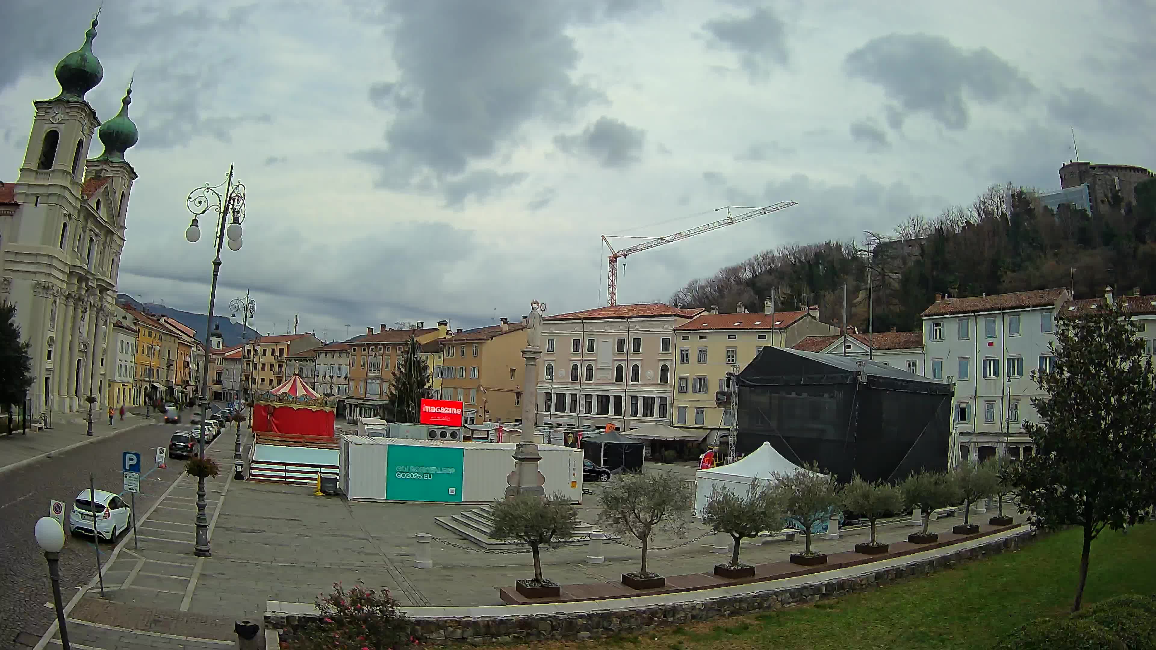 Gorizia – Place Vittoria – Cathédrale st. Ignazio