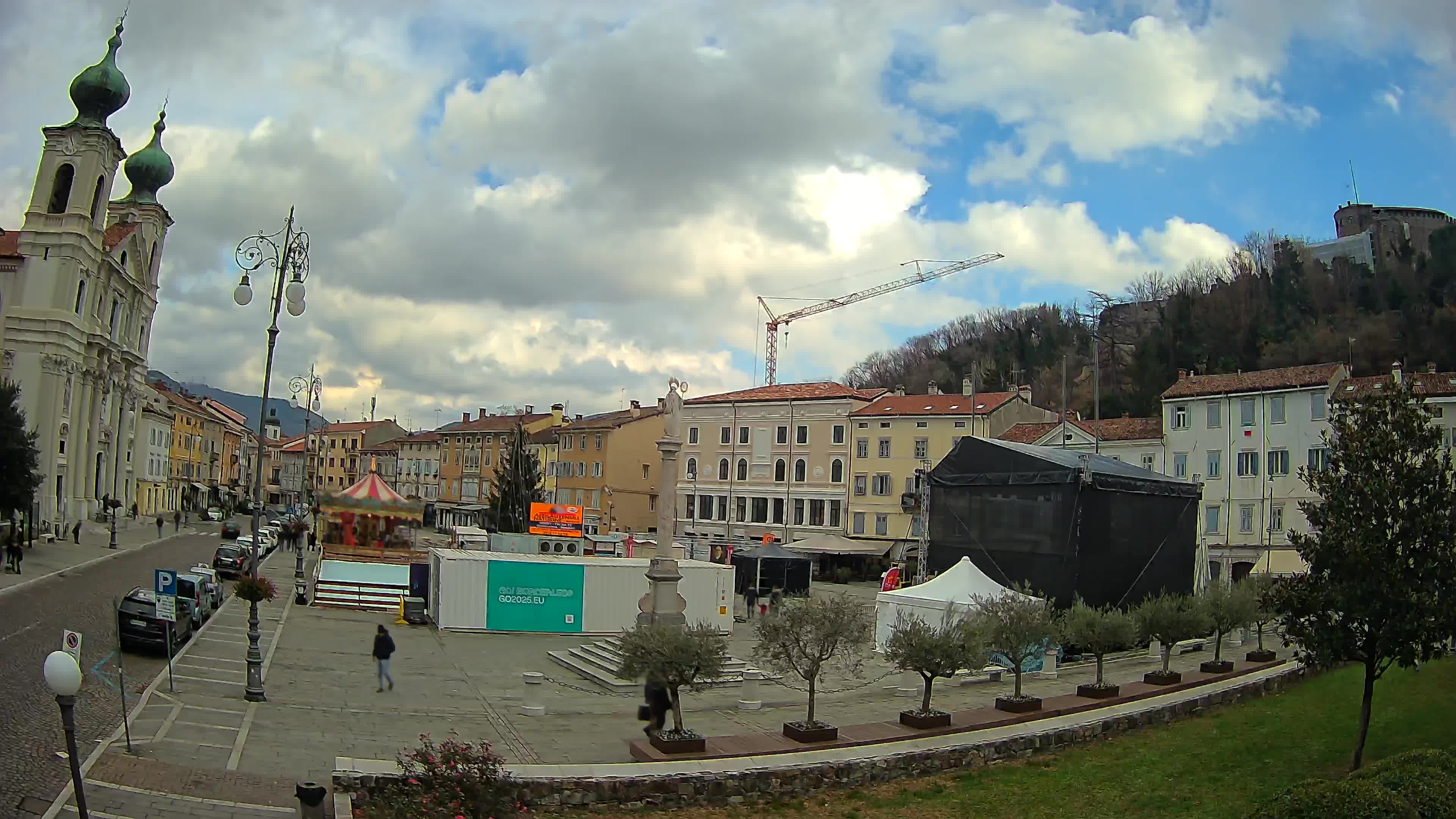 Gorizia – Place Vittoria – Cathédrale st. Ignazio