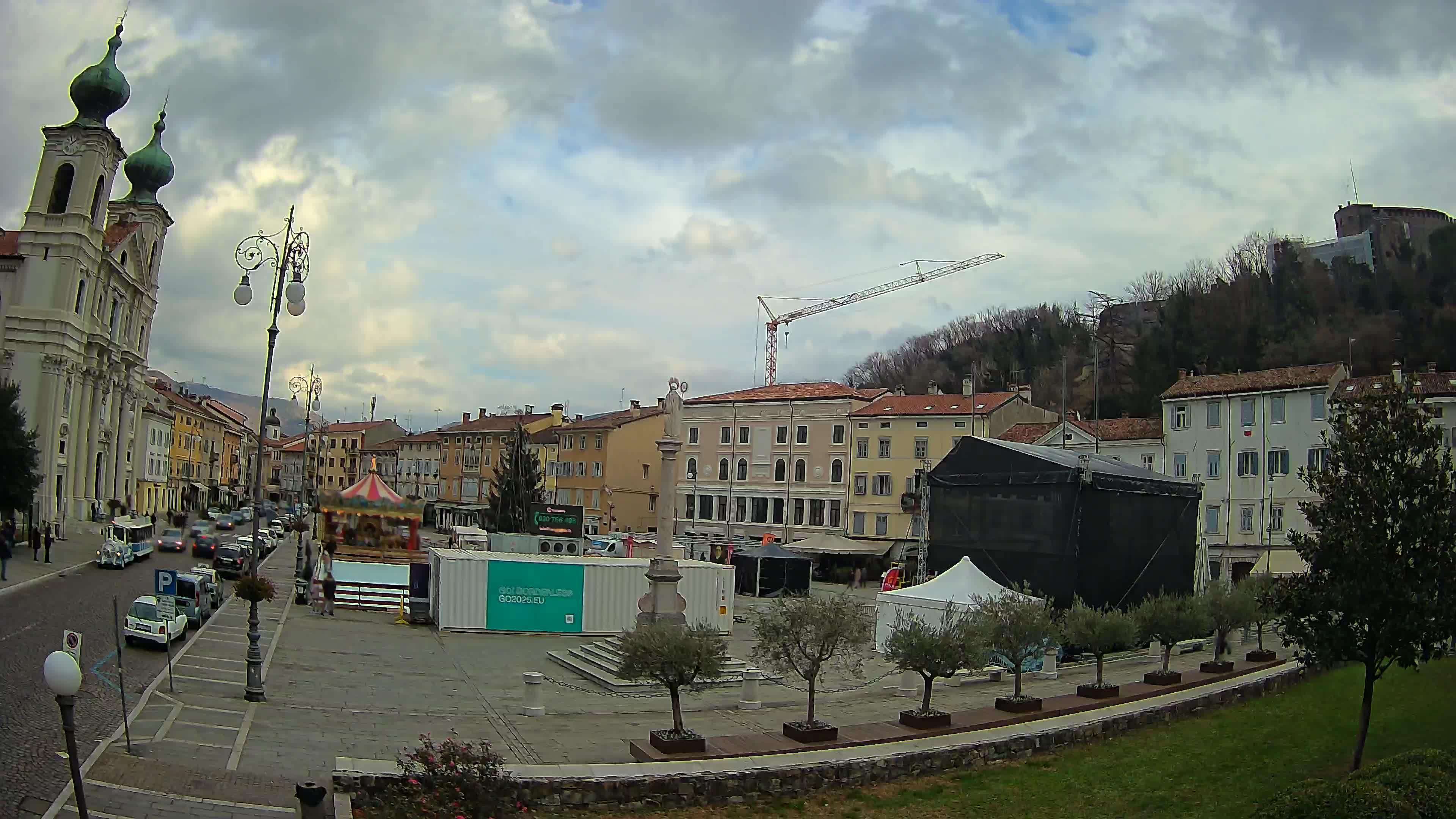 Gorizia – Plaza de la Victoria y la vía Carducci