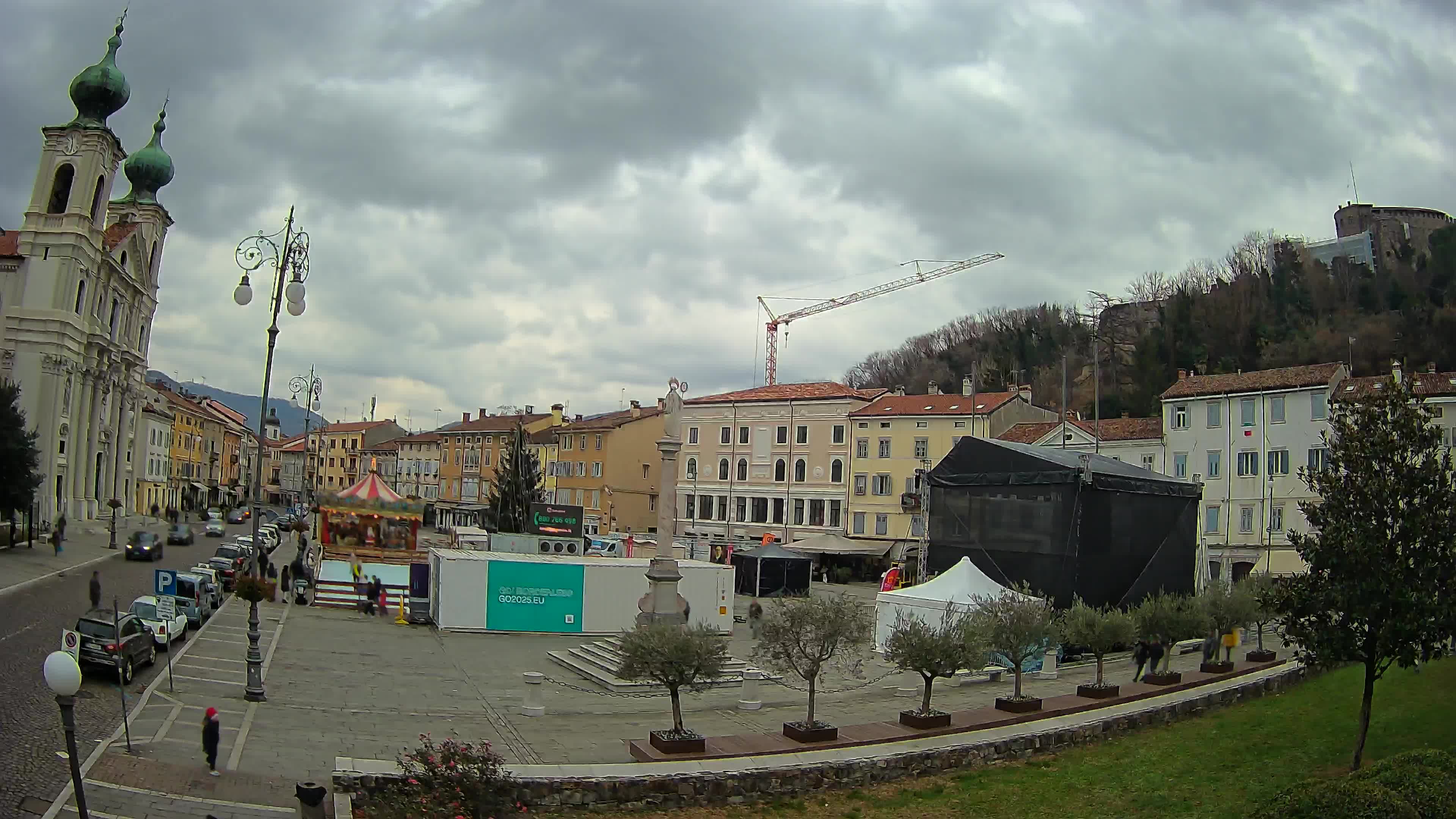 Gorizia – Place Vittoria – Cathédrale st. Ignazio