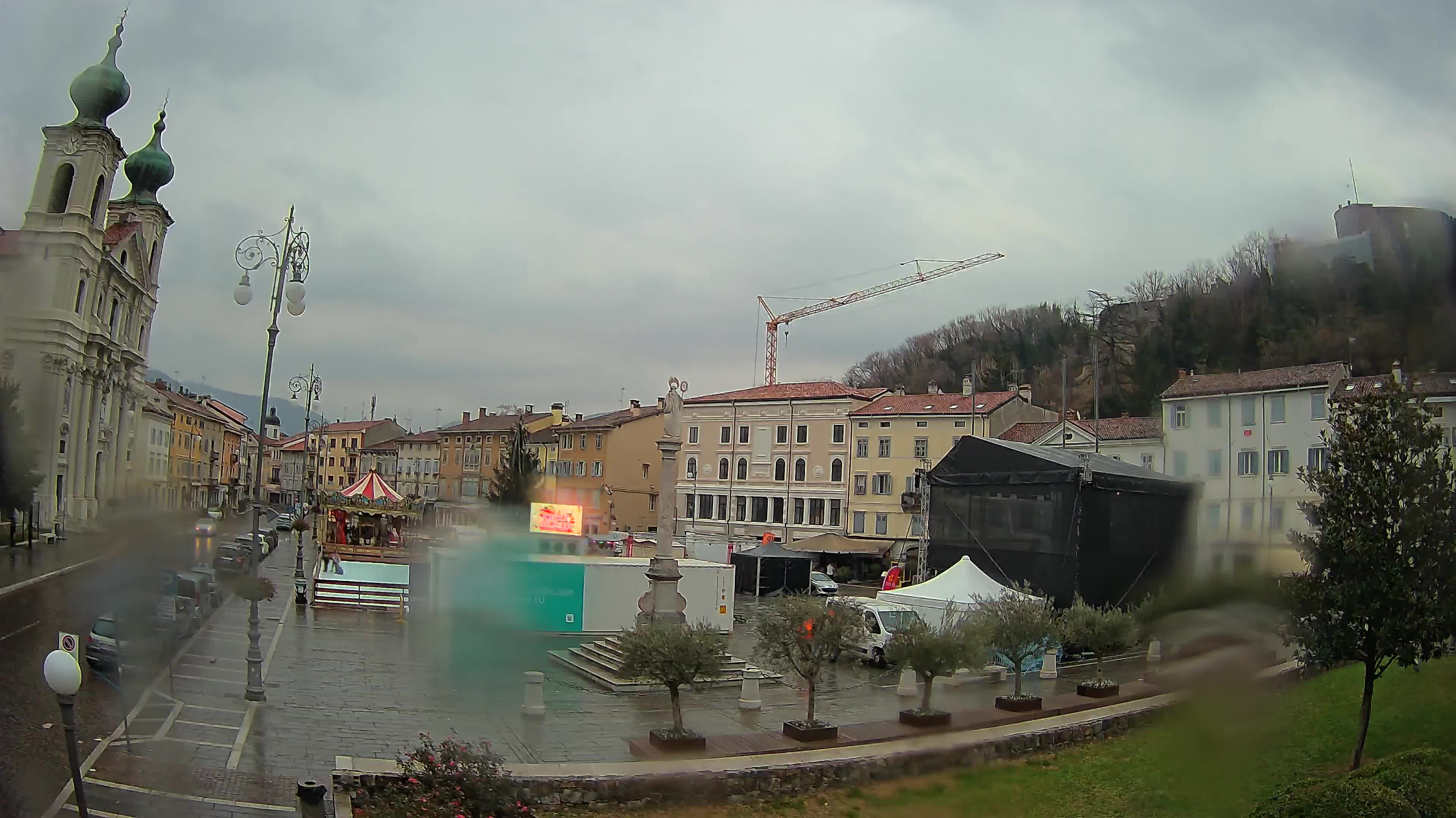 Gorizia – Place Vittoria – Cathédrale st. Ignazio