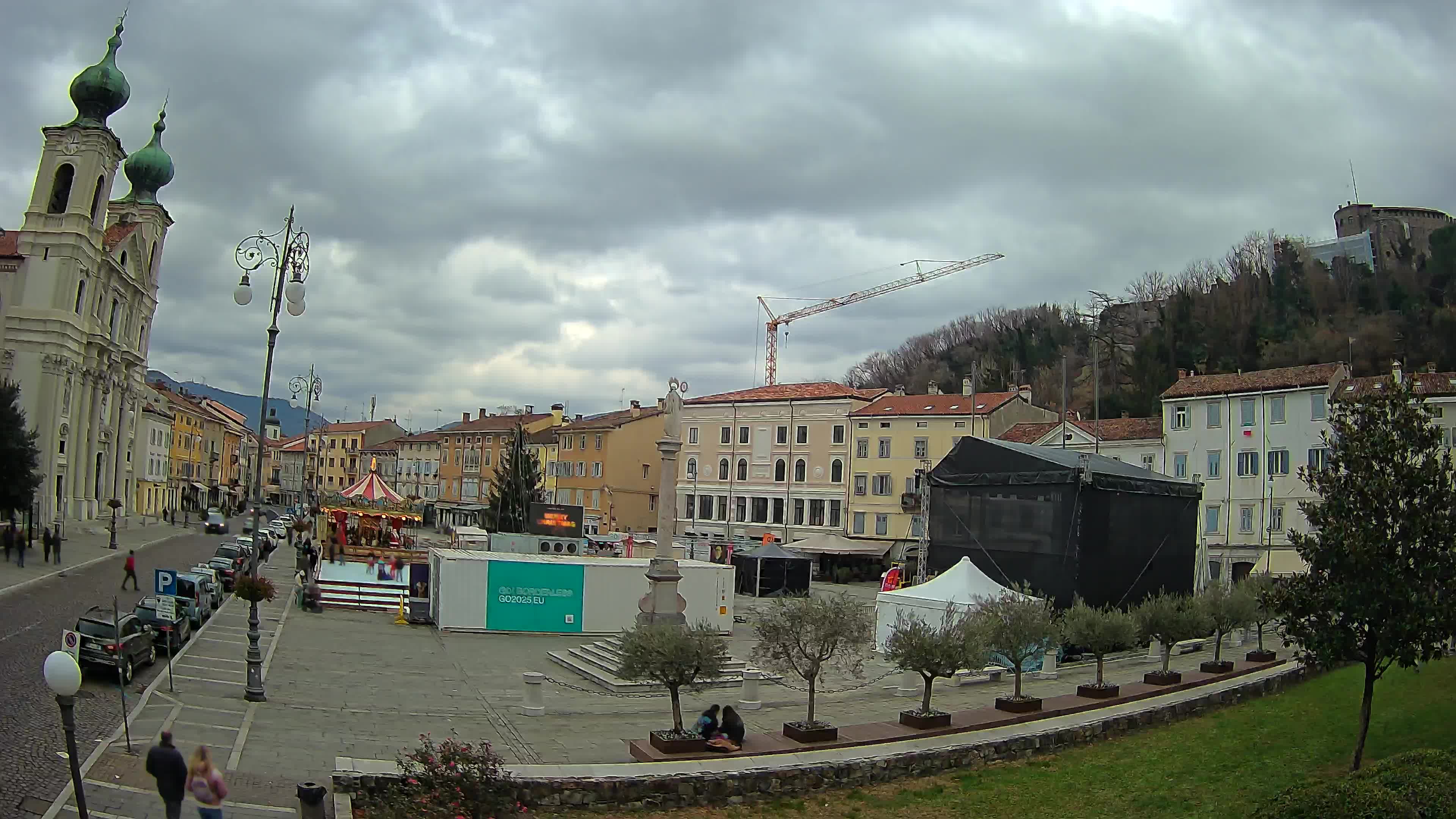 Gorizia – Plaza Vittoria – Catedral de San Pedro. Ignacio