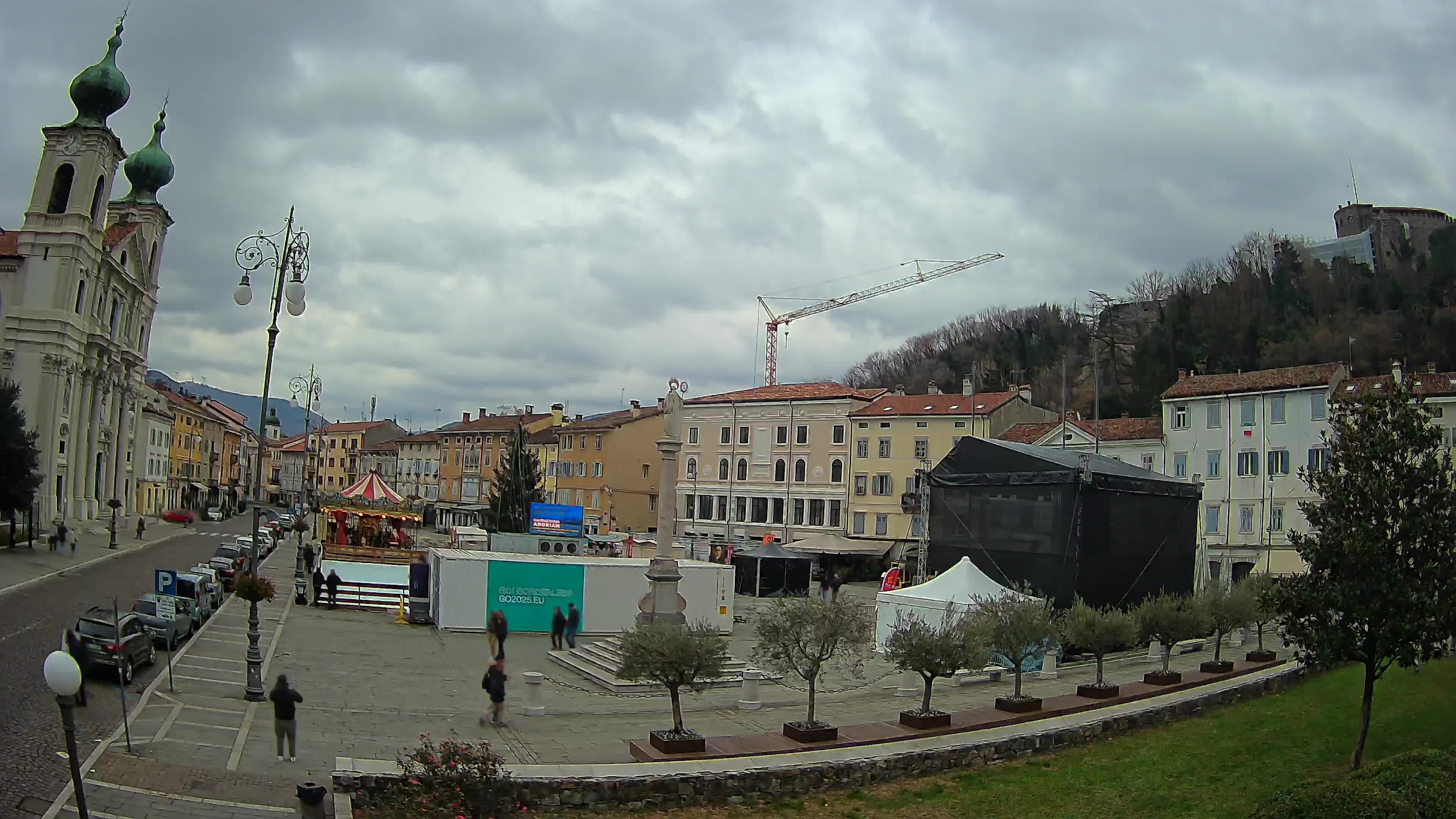 Gorizia – Plaza Vittoria – Catedral de San Pedro. Ignacio