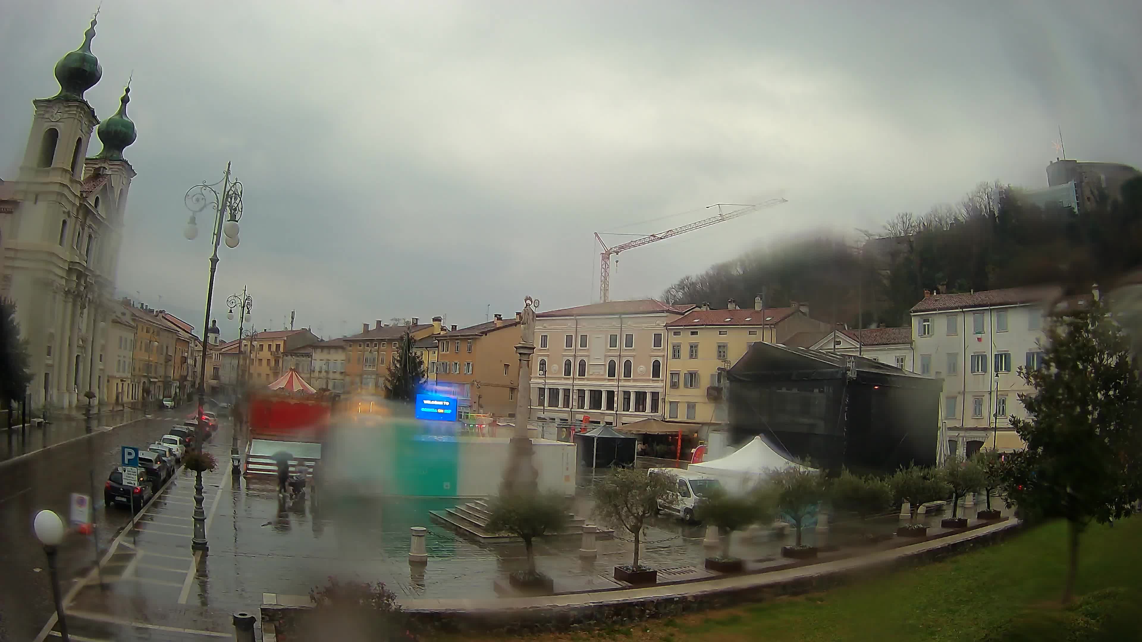 Webcam Gorizia Piazza della Vittoria e Duomo di S. Ignazio