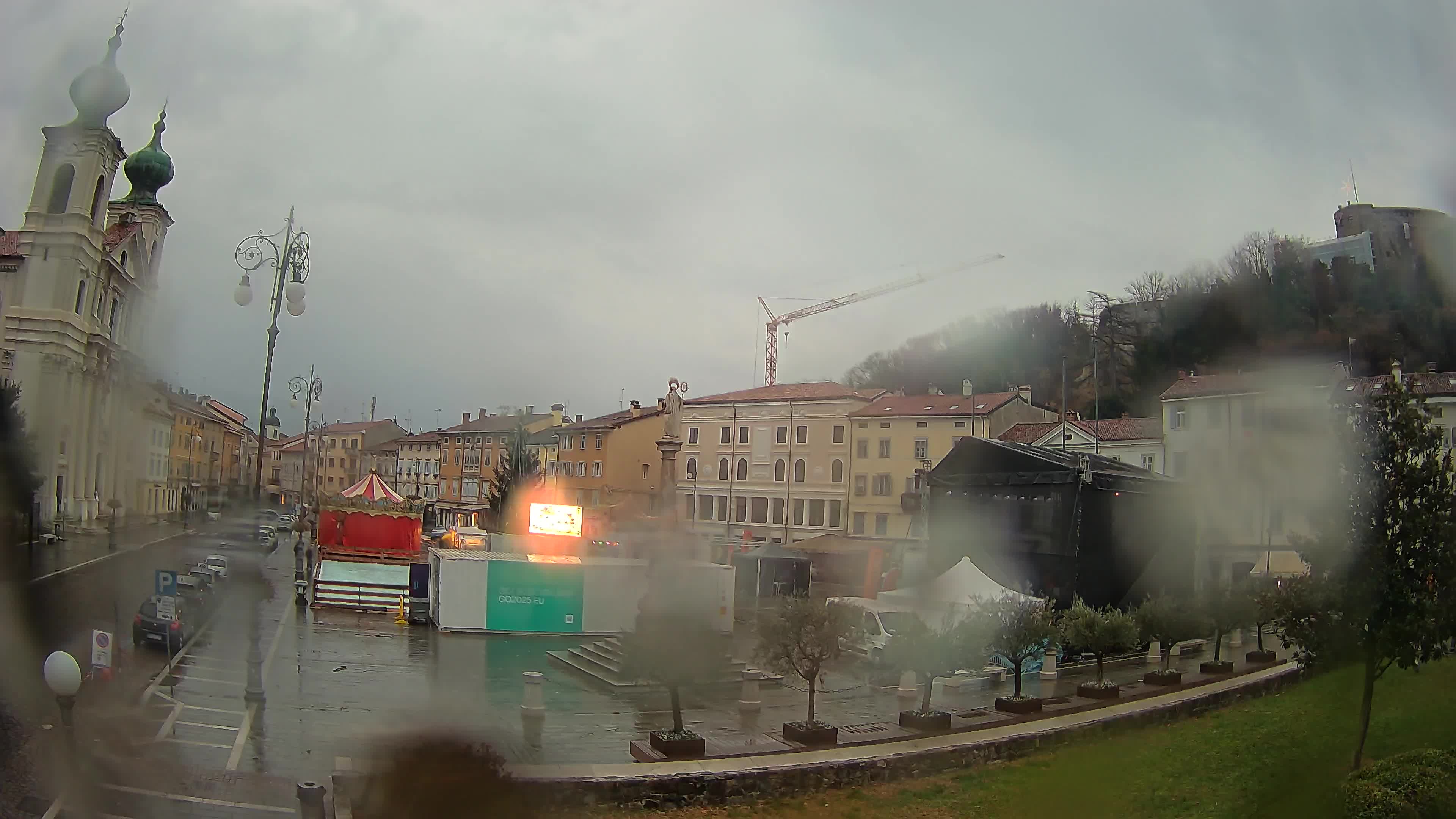 Webcam Gorizia Piazza della Vittoria e Duomo di S. Ignazio