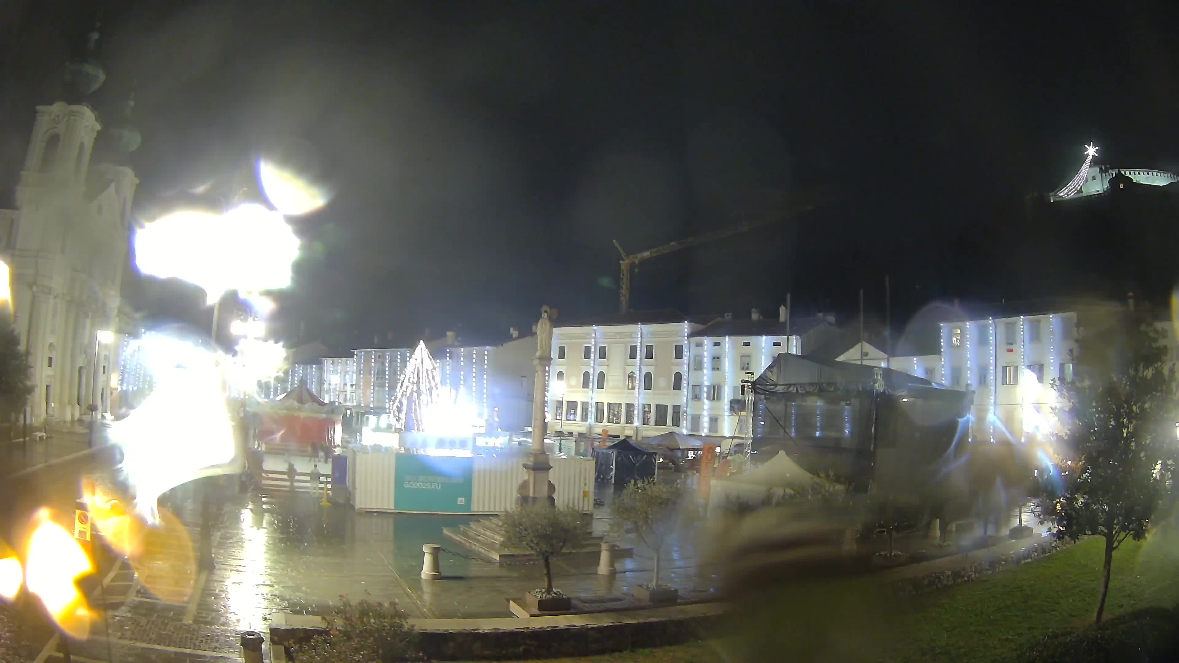 Webcam Gorizia Piazza della Vittoria e Duomo di S. Ignazio