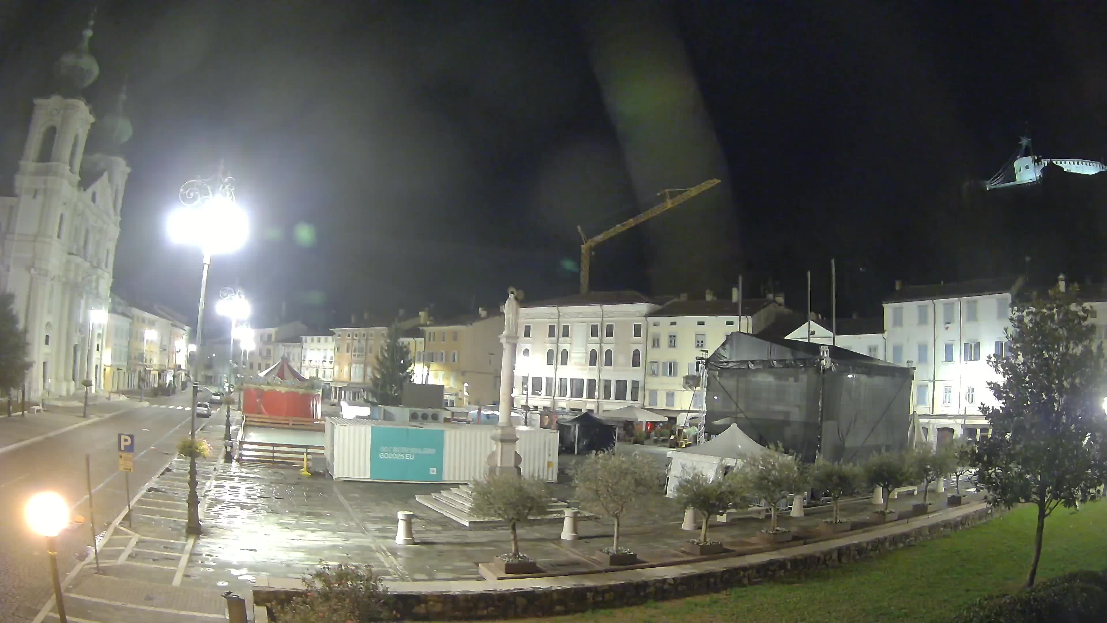 Webcam Gorizia Piazza della Vittoria e Duomo di S. Ignazio