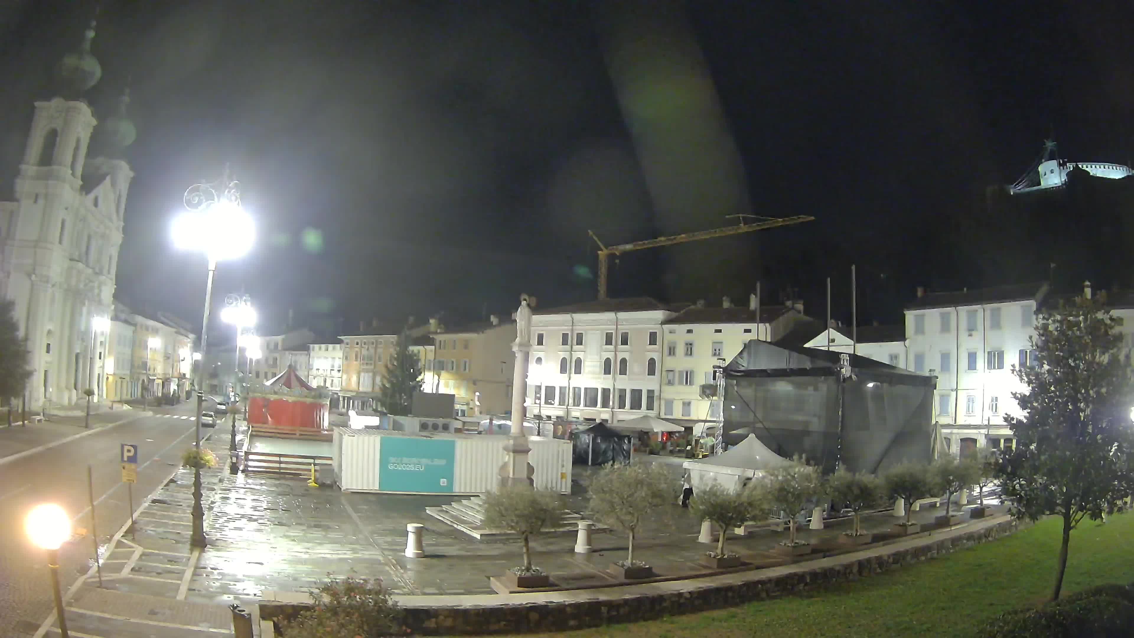 Webcam Gorizia Vittoria square – Cathedral of st. Ignazio