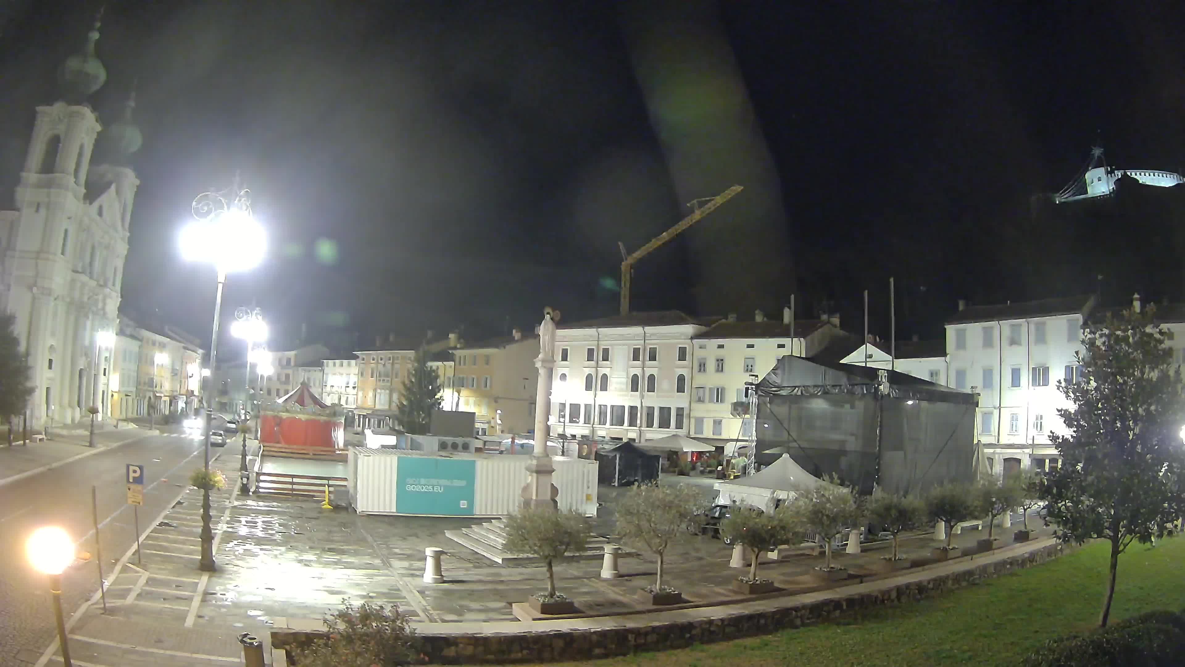 Webcam Gorizia Vittoria square – Cathedral of st. Ignazio