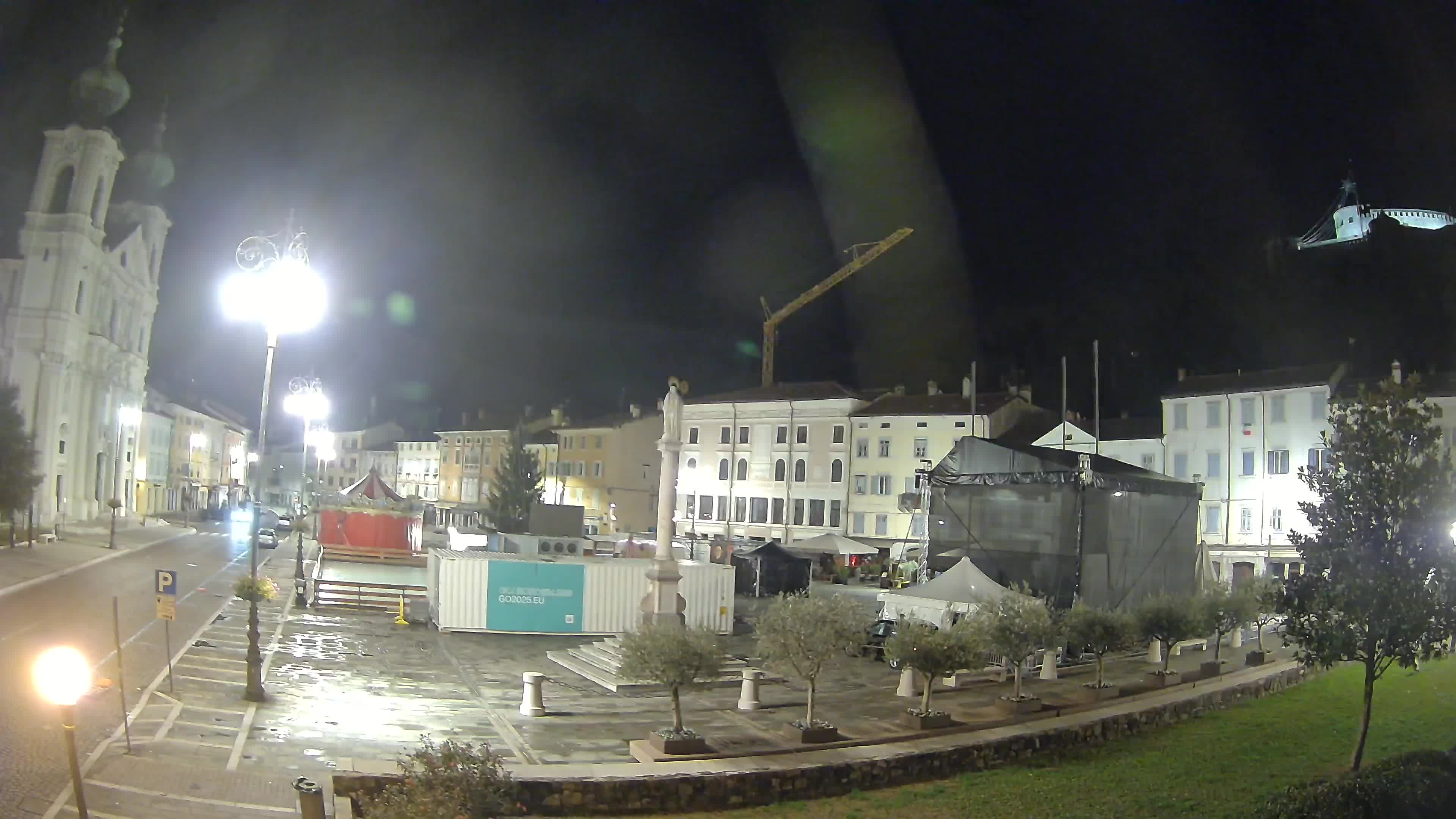 Webcam Gorizia Vittoria square – Cathedral of st. Ignazio