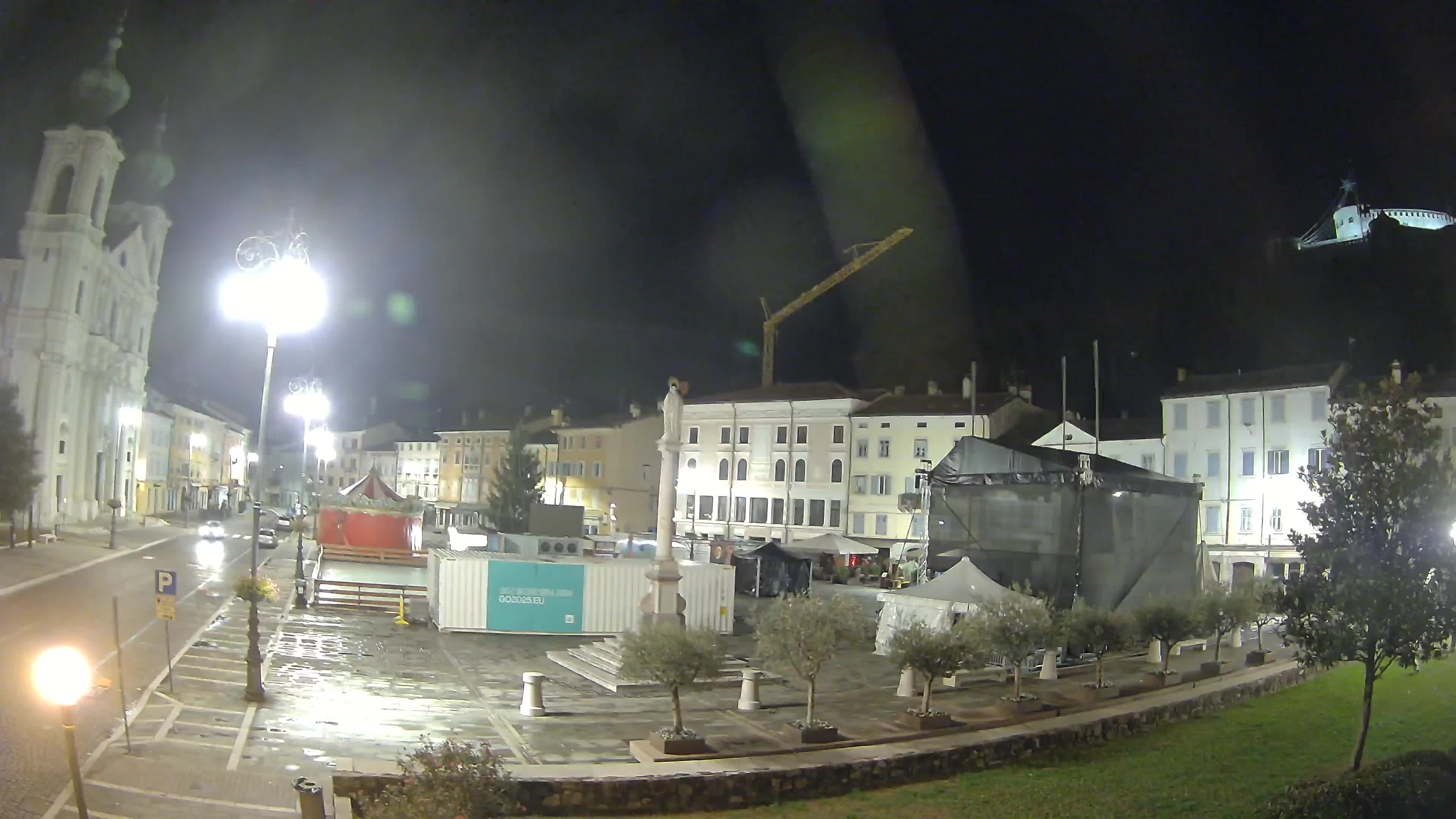 Webcam Gorizia Piazza della Vittoria e Duomo di S. Ignazio