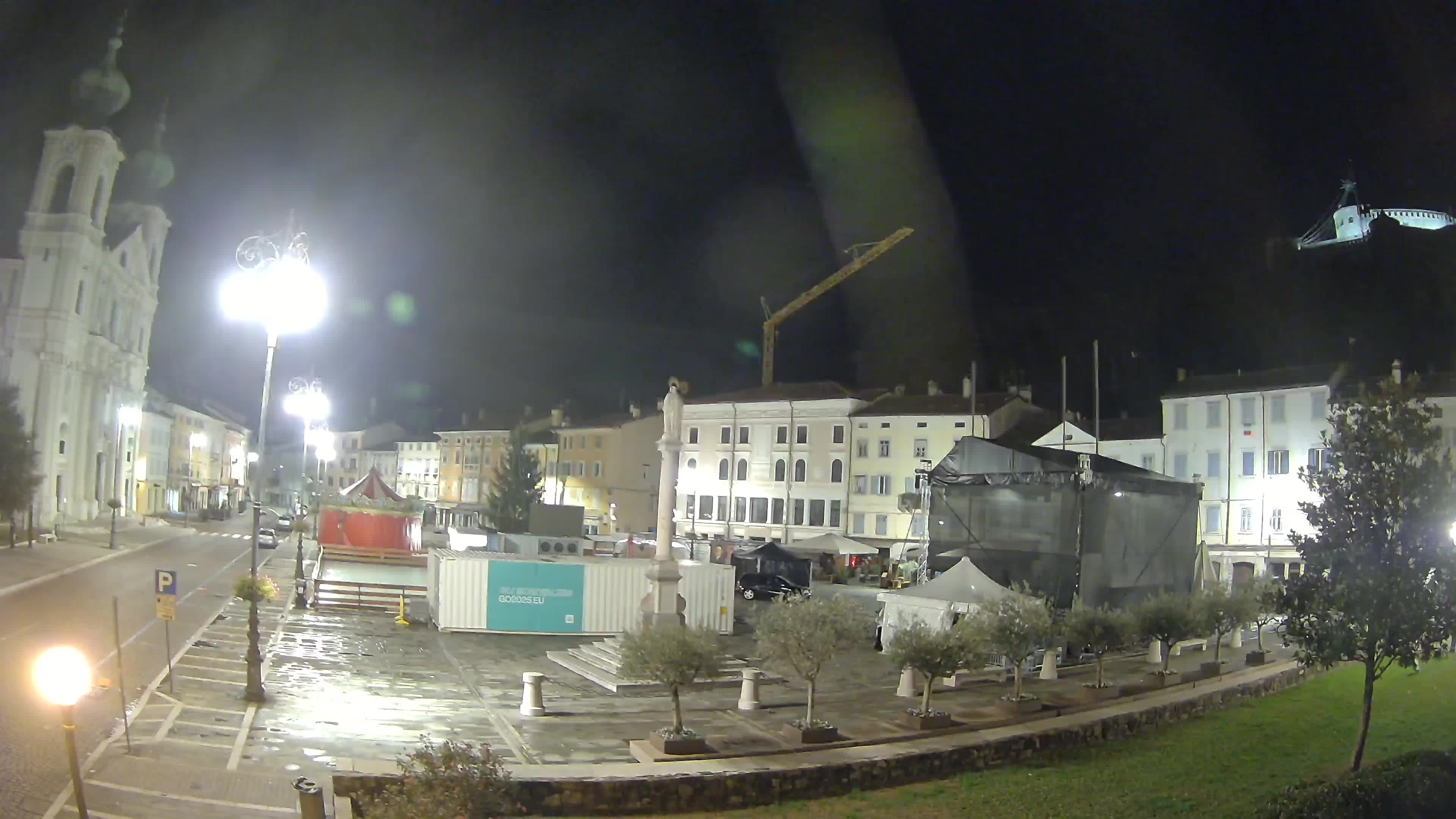 Webcam Gorizia Piazza della Vittoria e Duomo di S. Ignazio