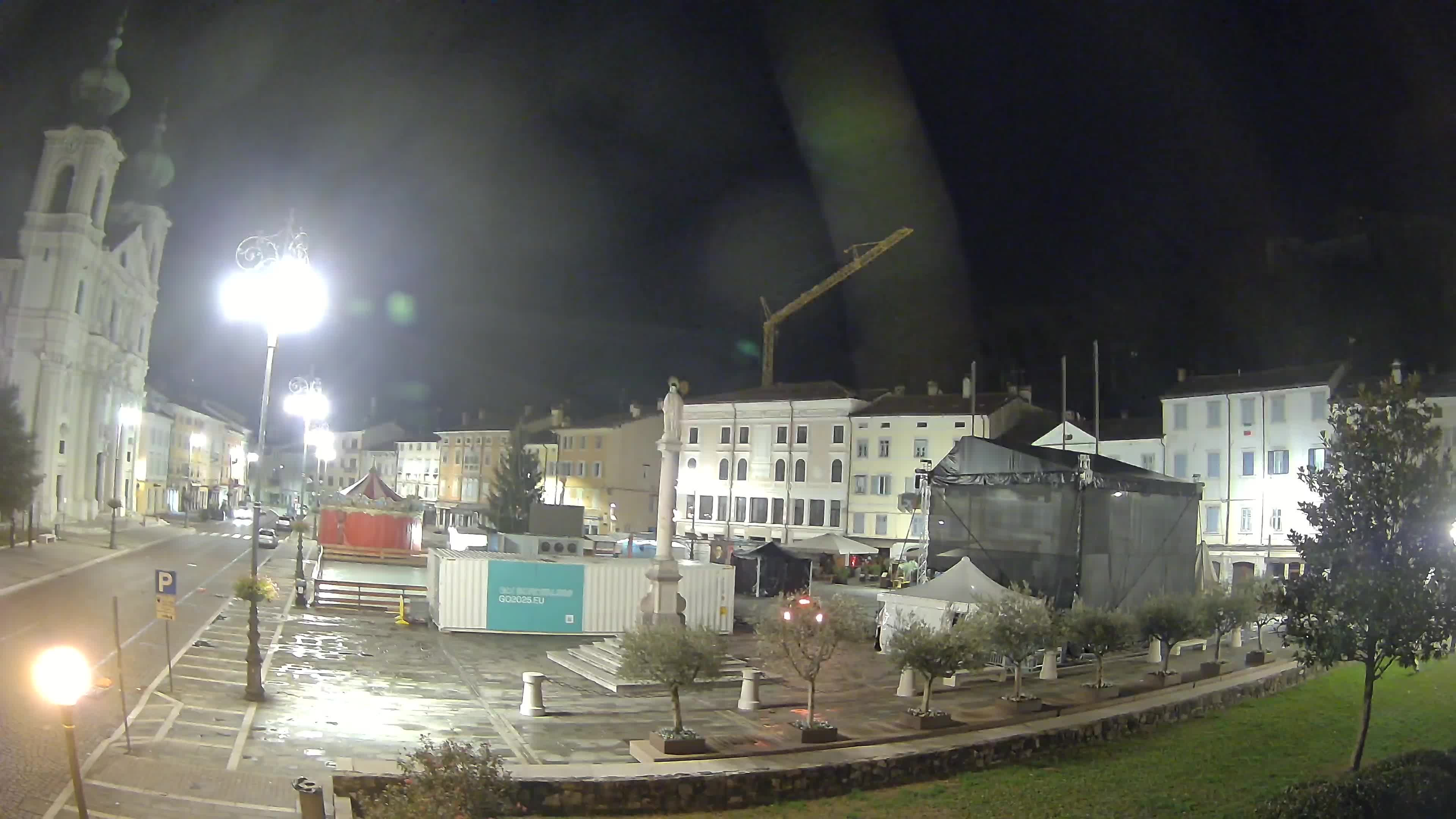 Webcam Gorizia Vittoria square – Cathedral of st. Ignazio