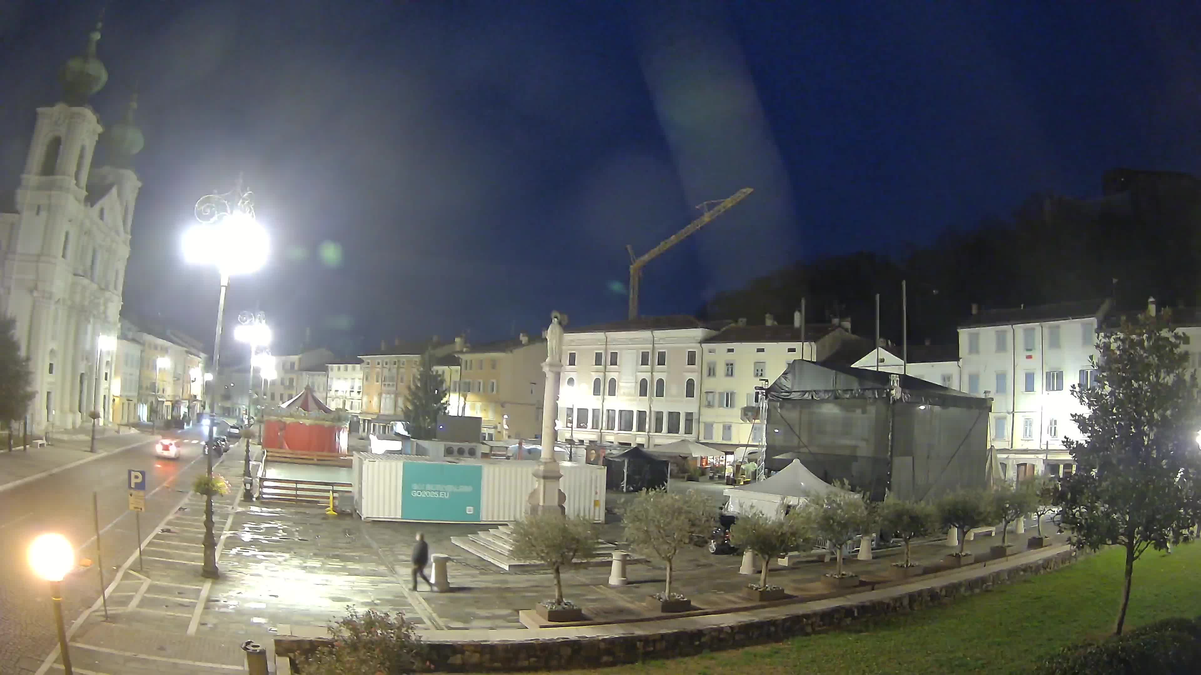 Webcam Gorizia Vittoria square – Cathedral of st. Ignazio