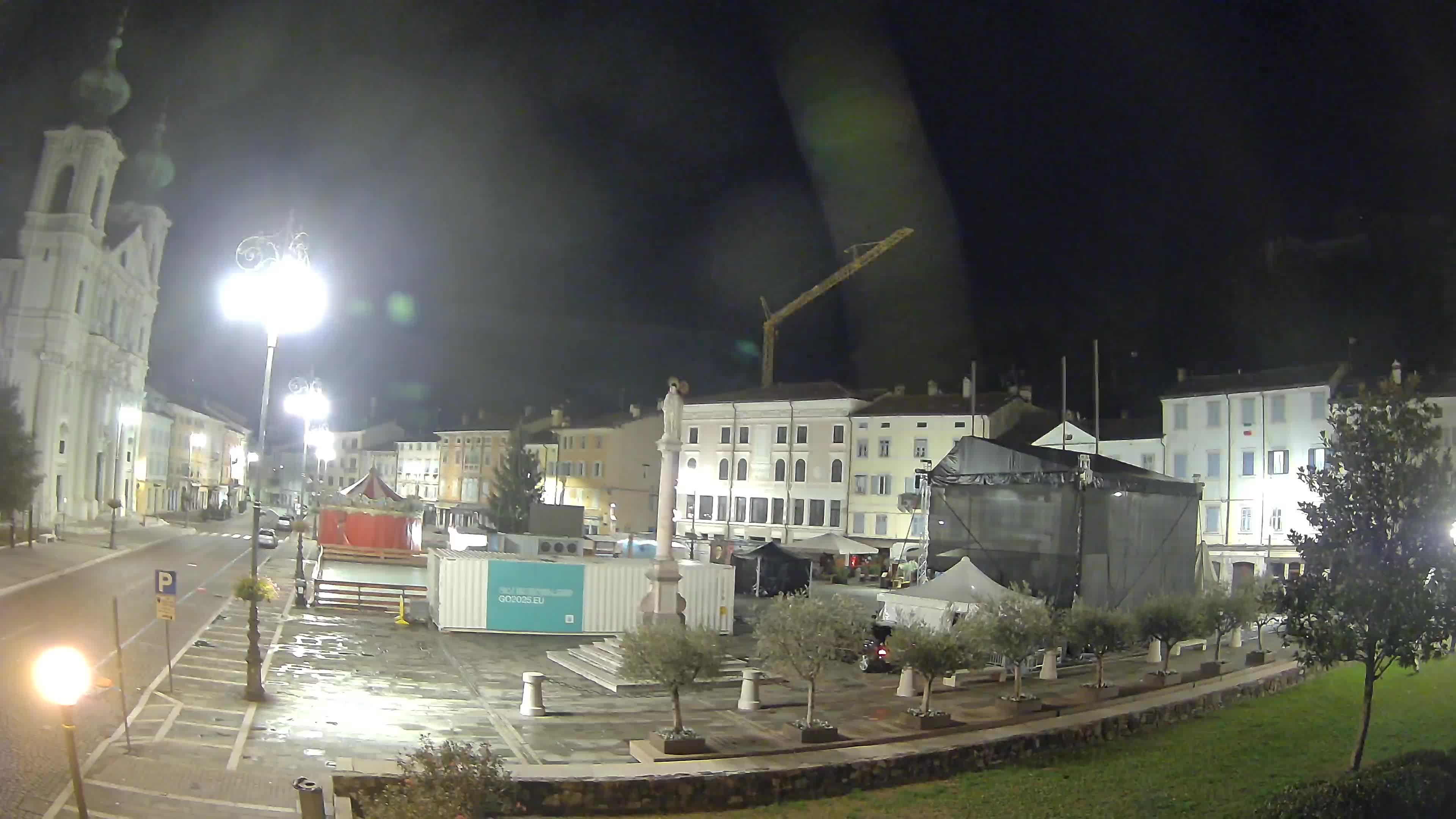 Webcam Gorizia Piazza della Vittoria e Duomo di S. Ignazio