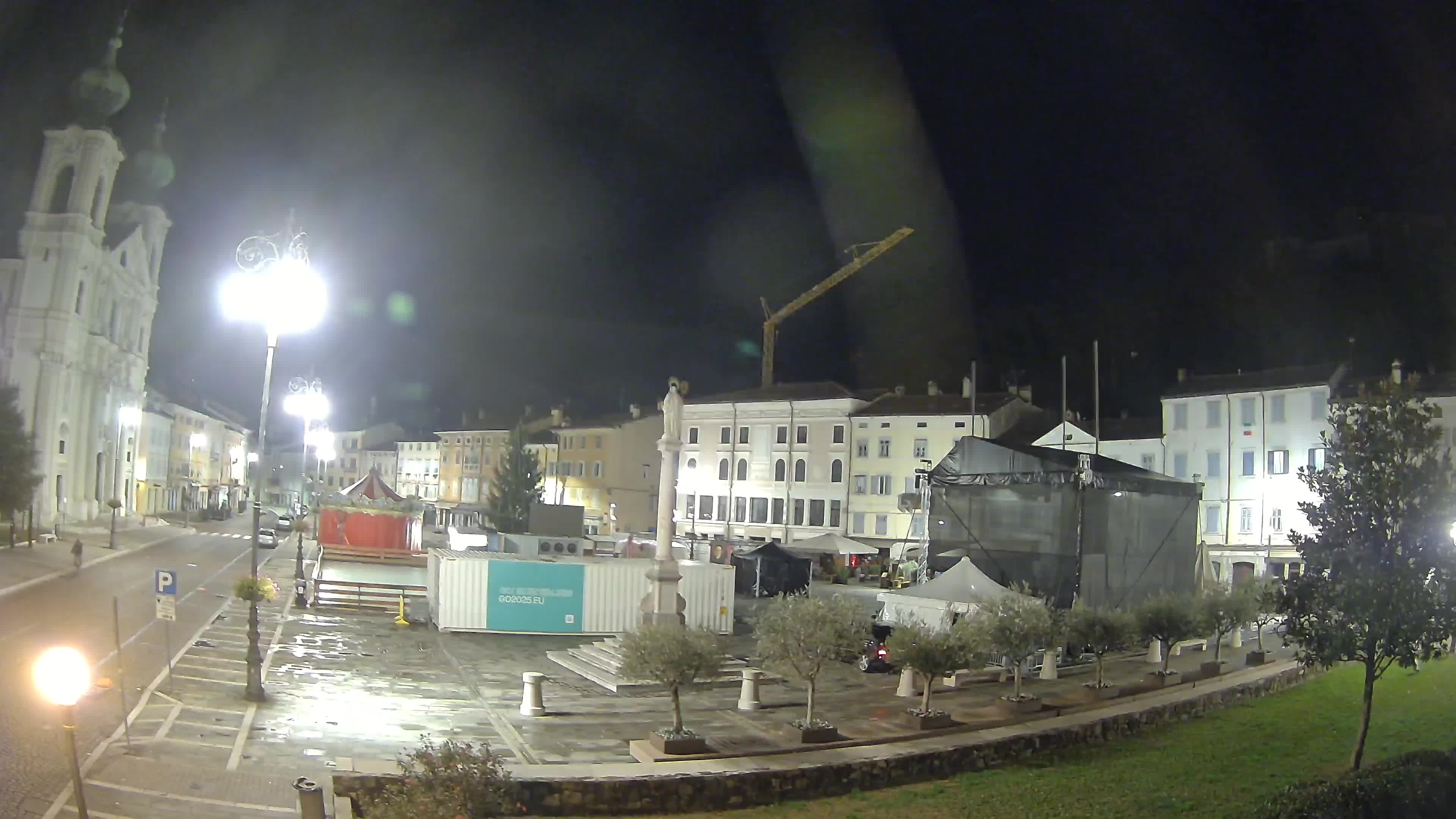 Webcam Gorizia Vittoria square – Cathedral of st. Ignazio