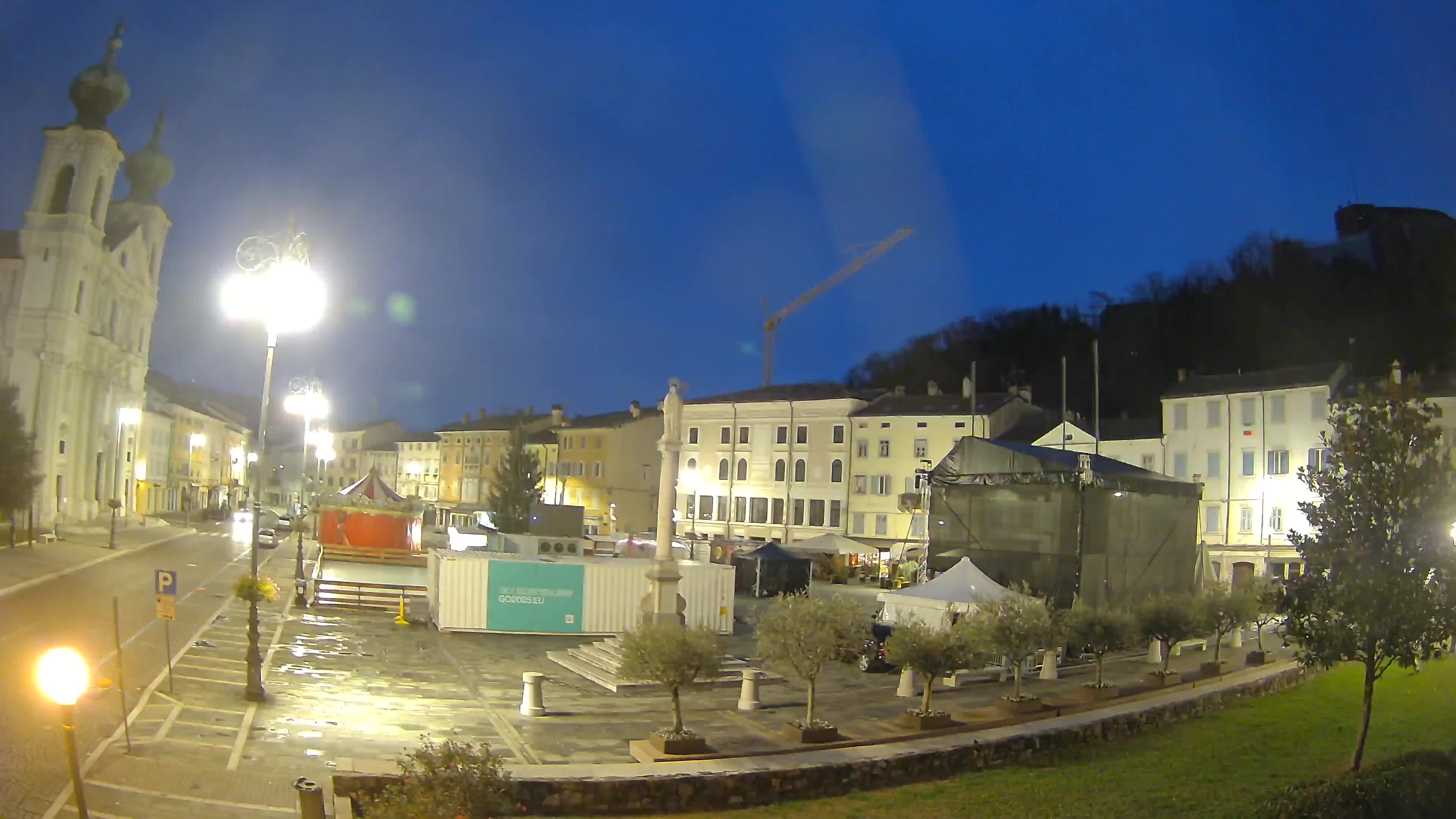 Gorizia – Place Vittoria – Cathédrale st. Ignazio