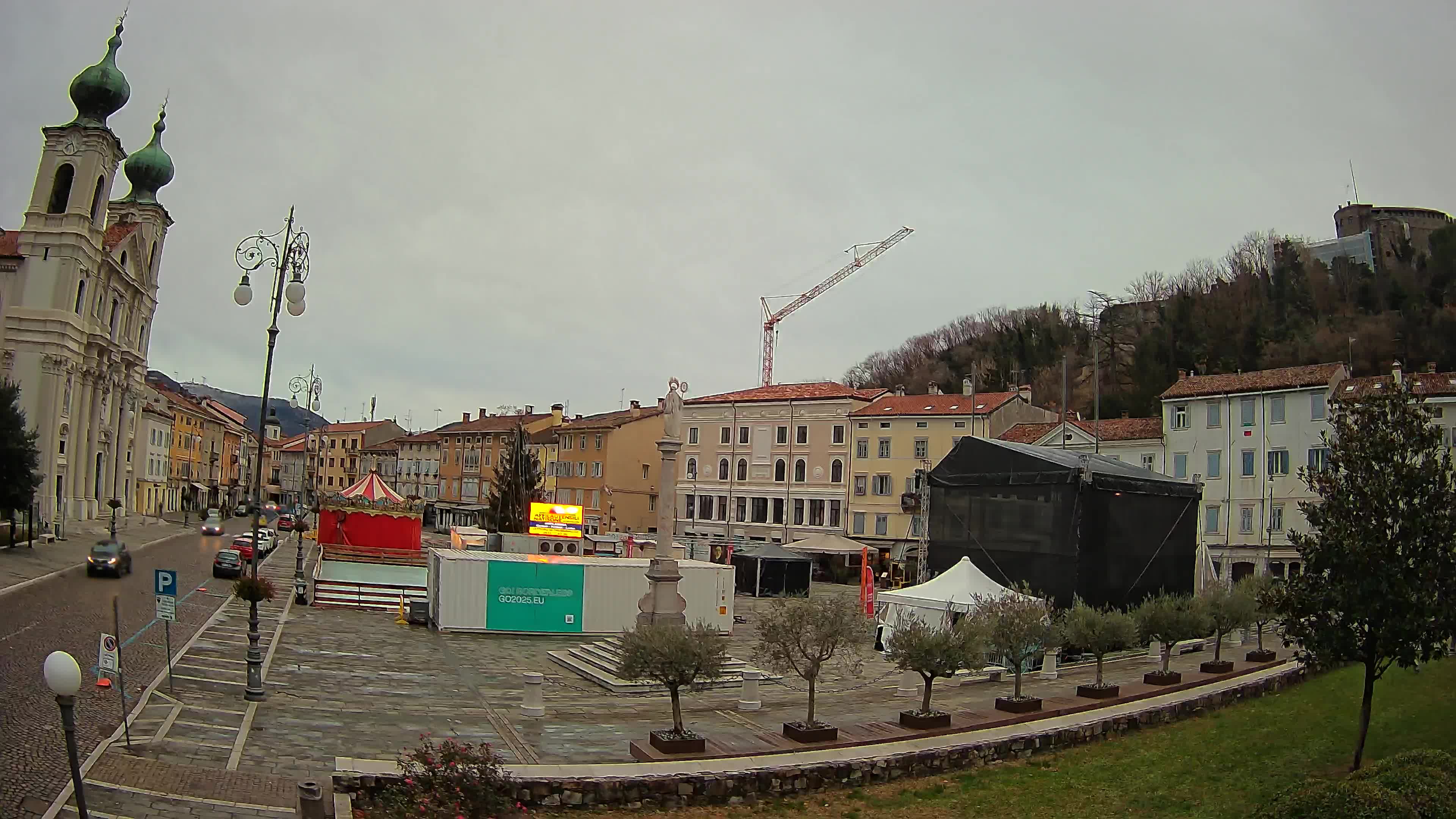 Gorizia – Place Vittoria – Cathédrale st. Ignazio