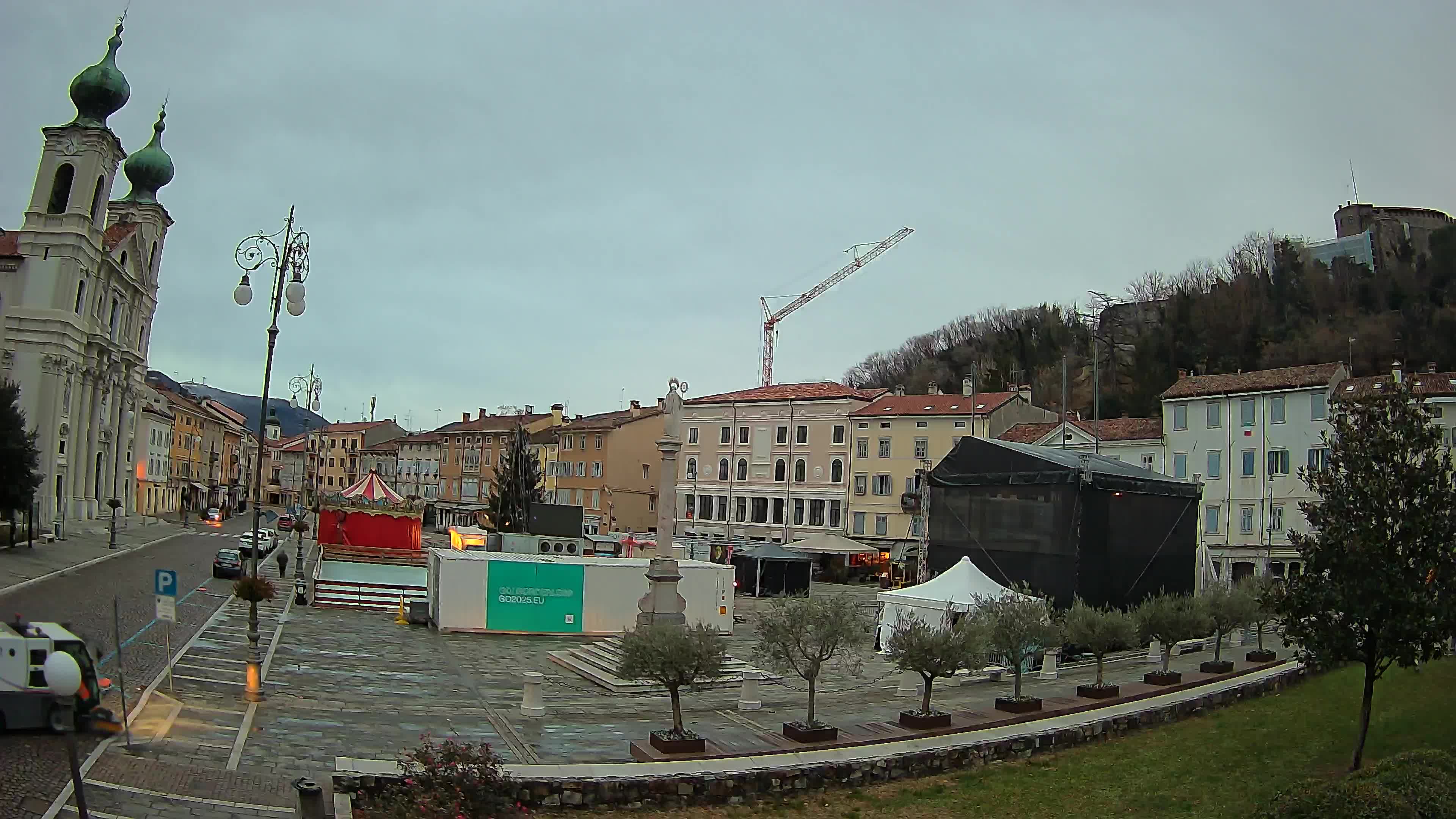 Gorizia – Plaza Vittoria – Catedral de San Pedro. Ignacio