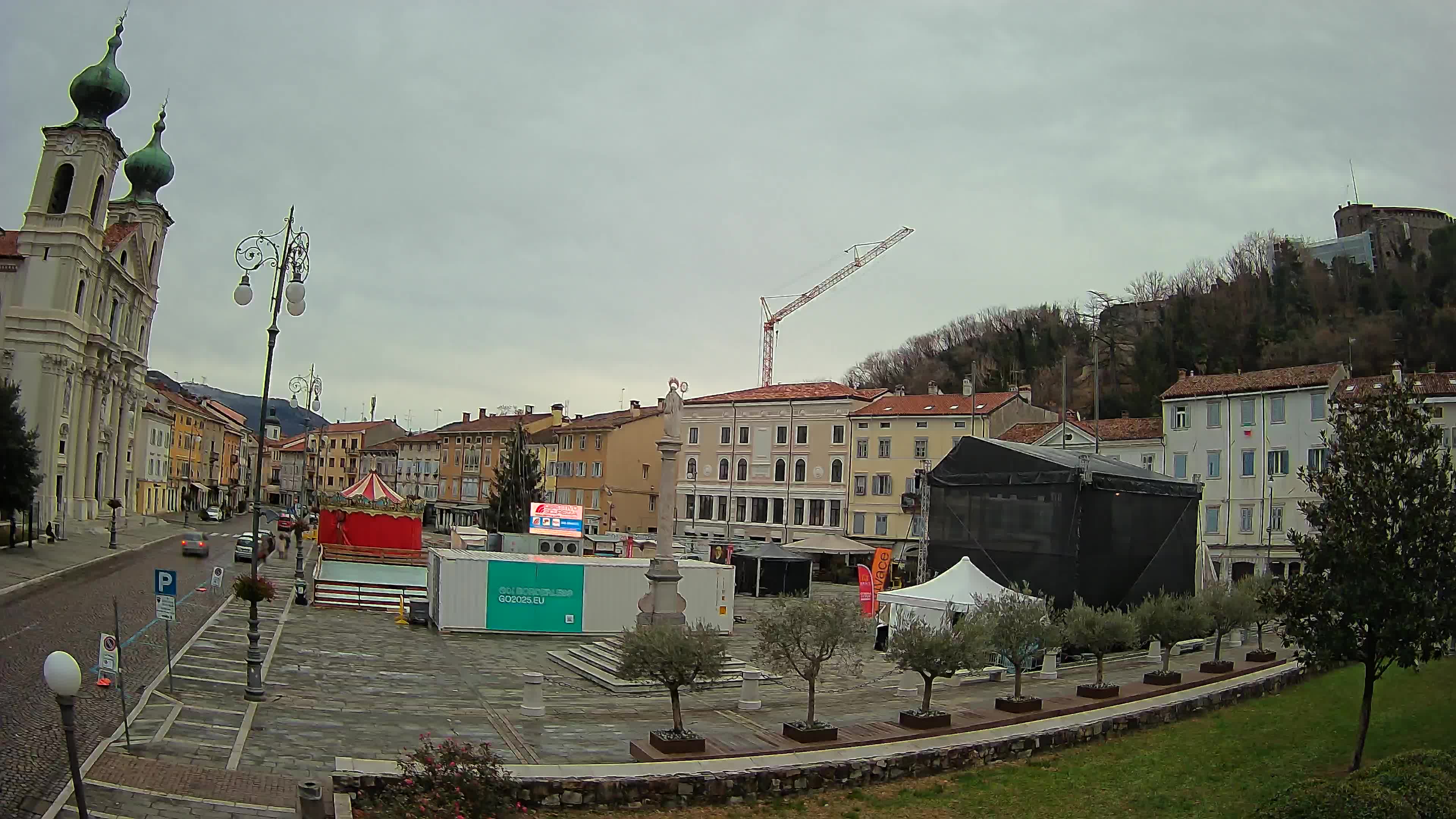 Gorizia – Place Vittoria – Cathédrale st. Ignazio