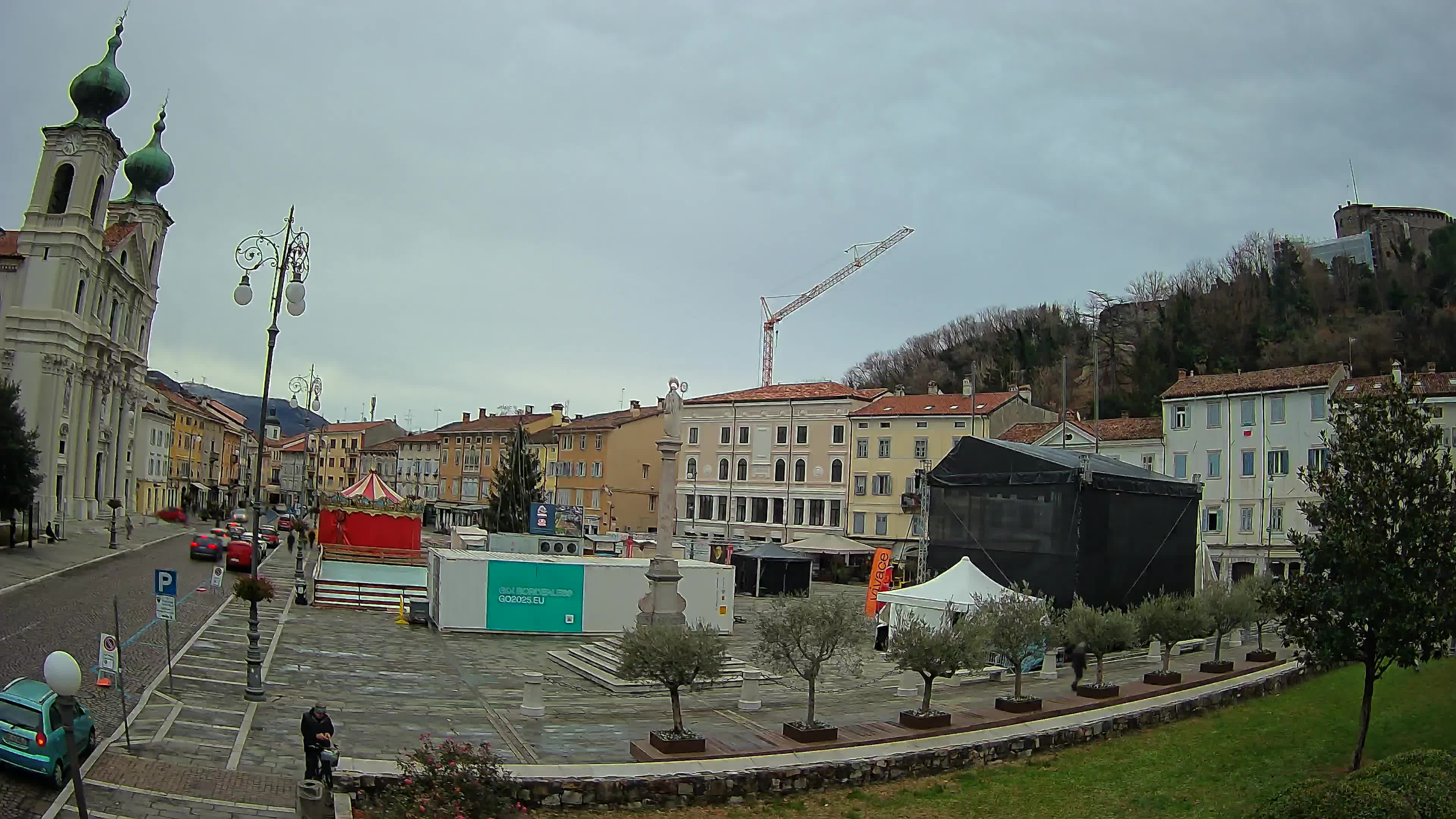 Gorizia – Place Vittoria – Cathédrale st. Ignazio