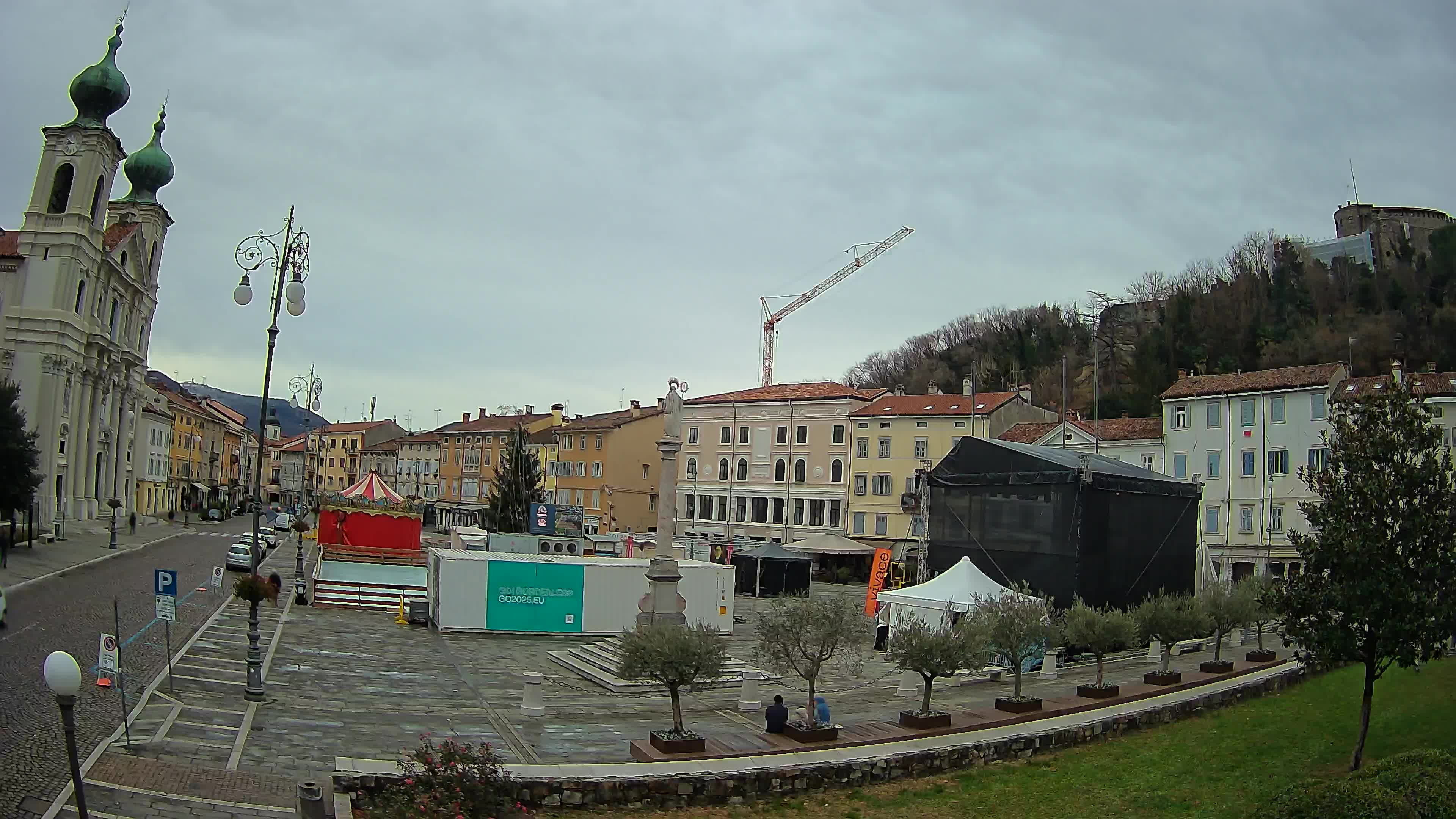 Gorizia – Place Vittoria – Cathédrale st. Ignazio